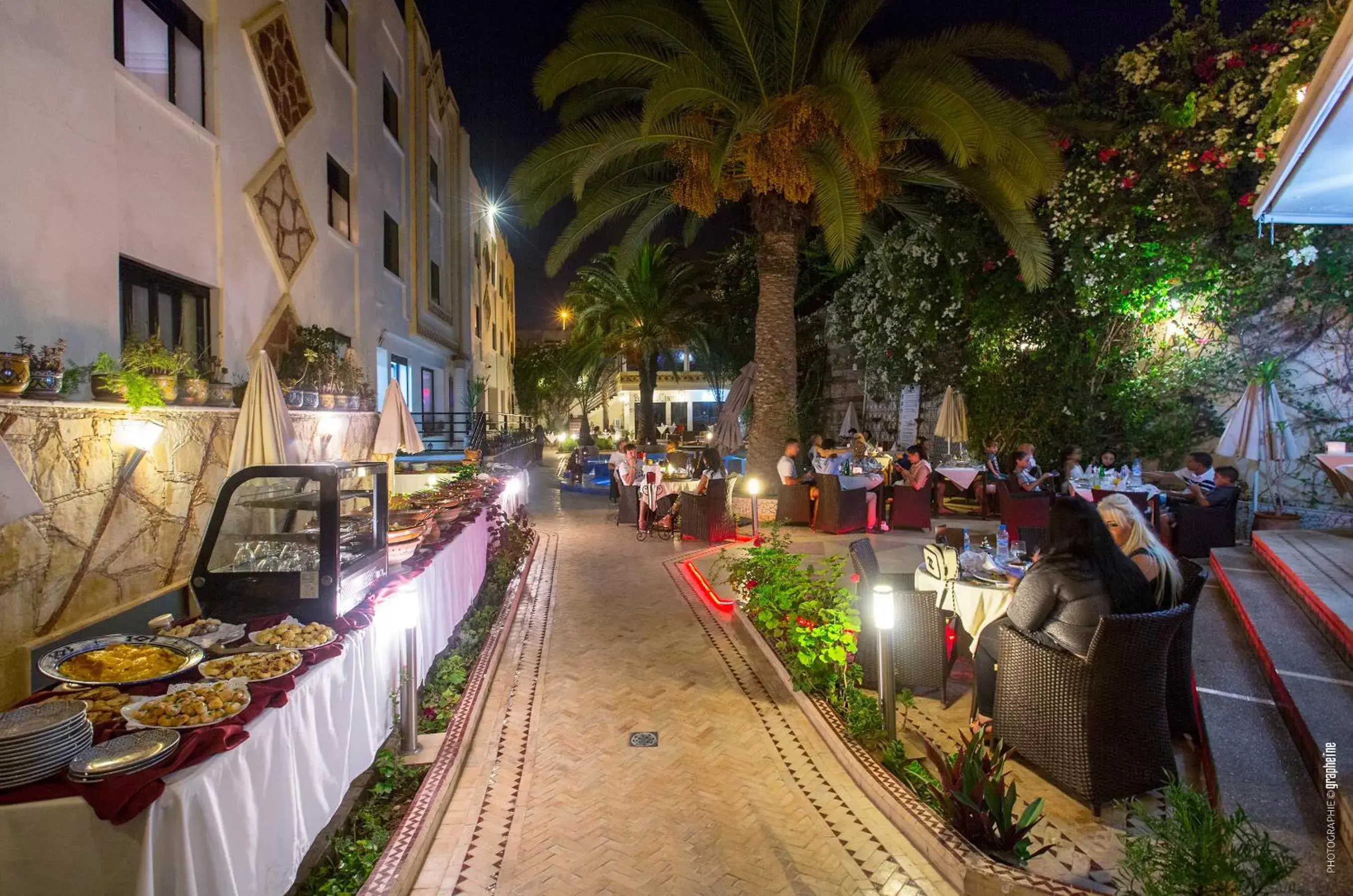 Evening entertainment in Atlantic Hotel Agadir