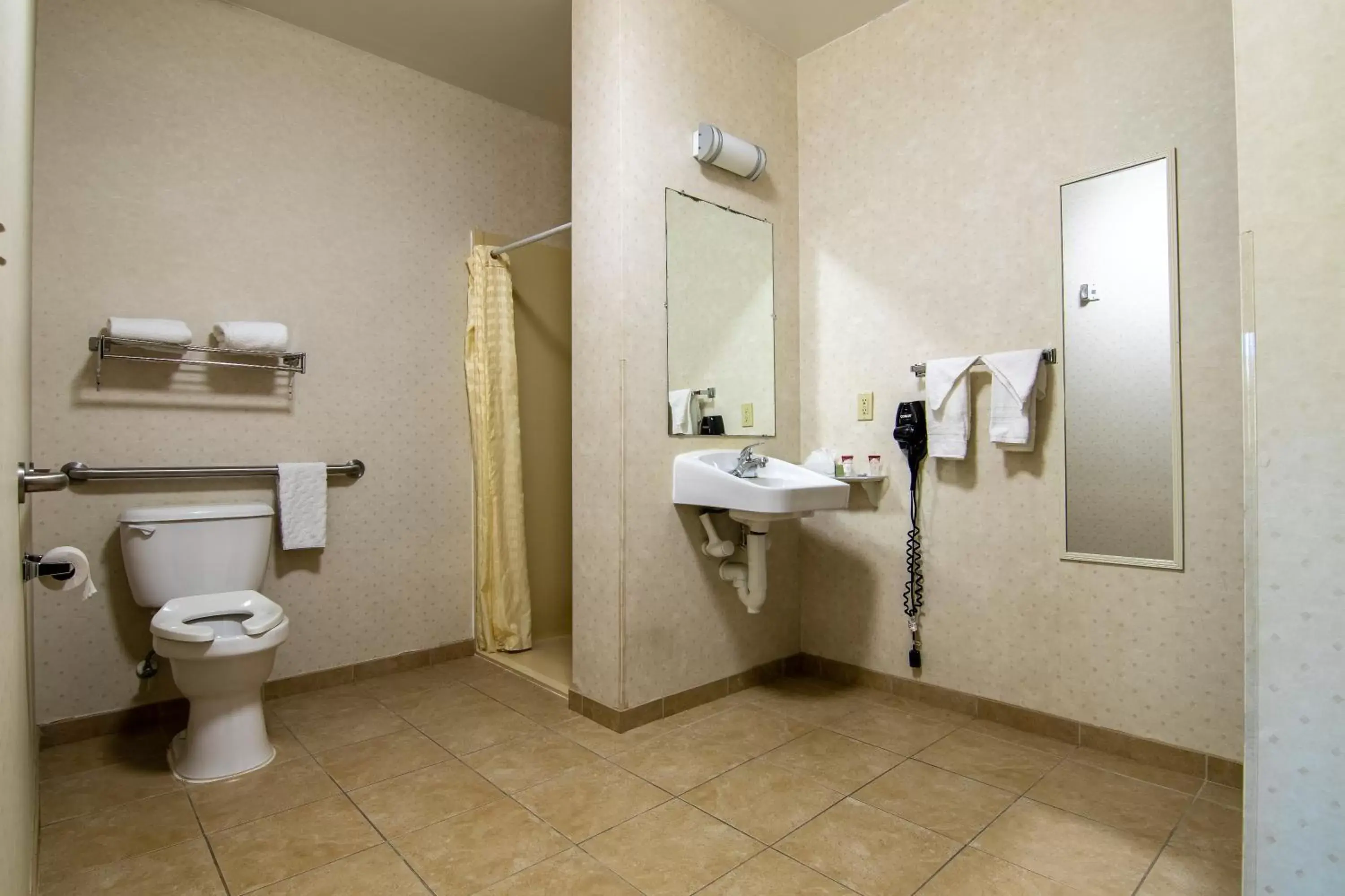 Shower, Bathroom in Executive Inn & Suites Upper Marlboro