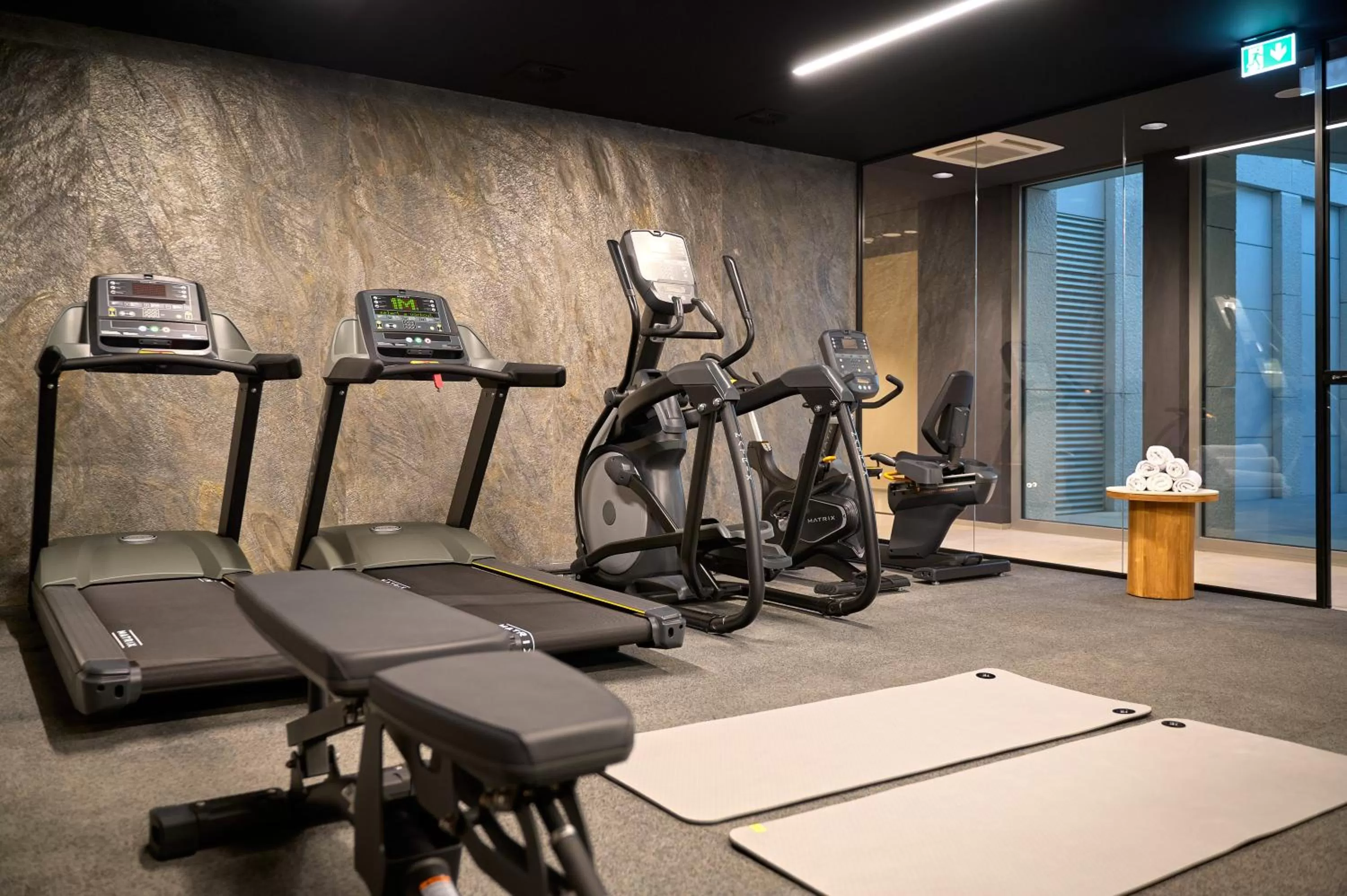 Fitness centre/facilities in Hotel Ambasador