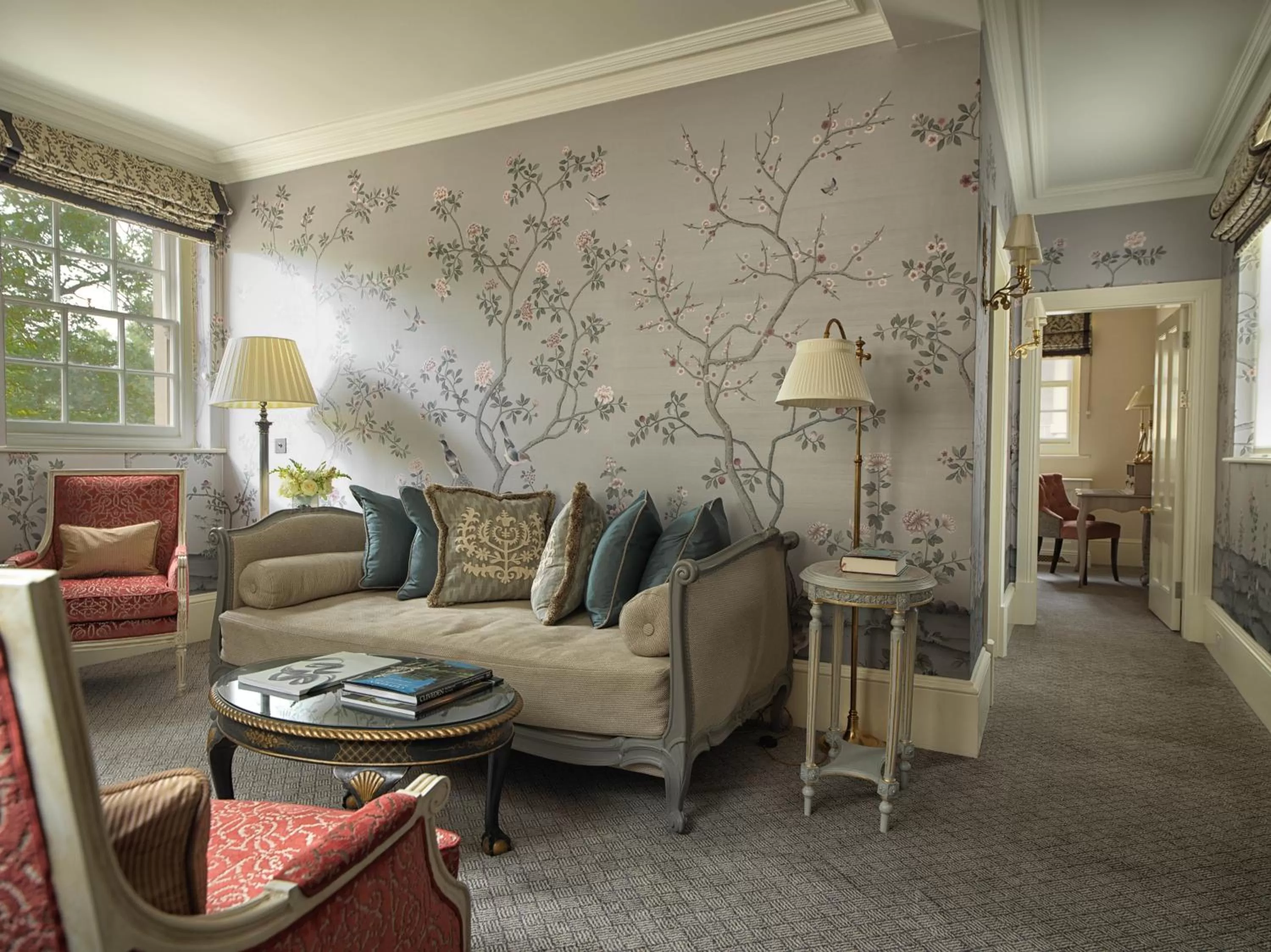 Decorative detail in Cliveden House - an Iconic Luxury Hotel