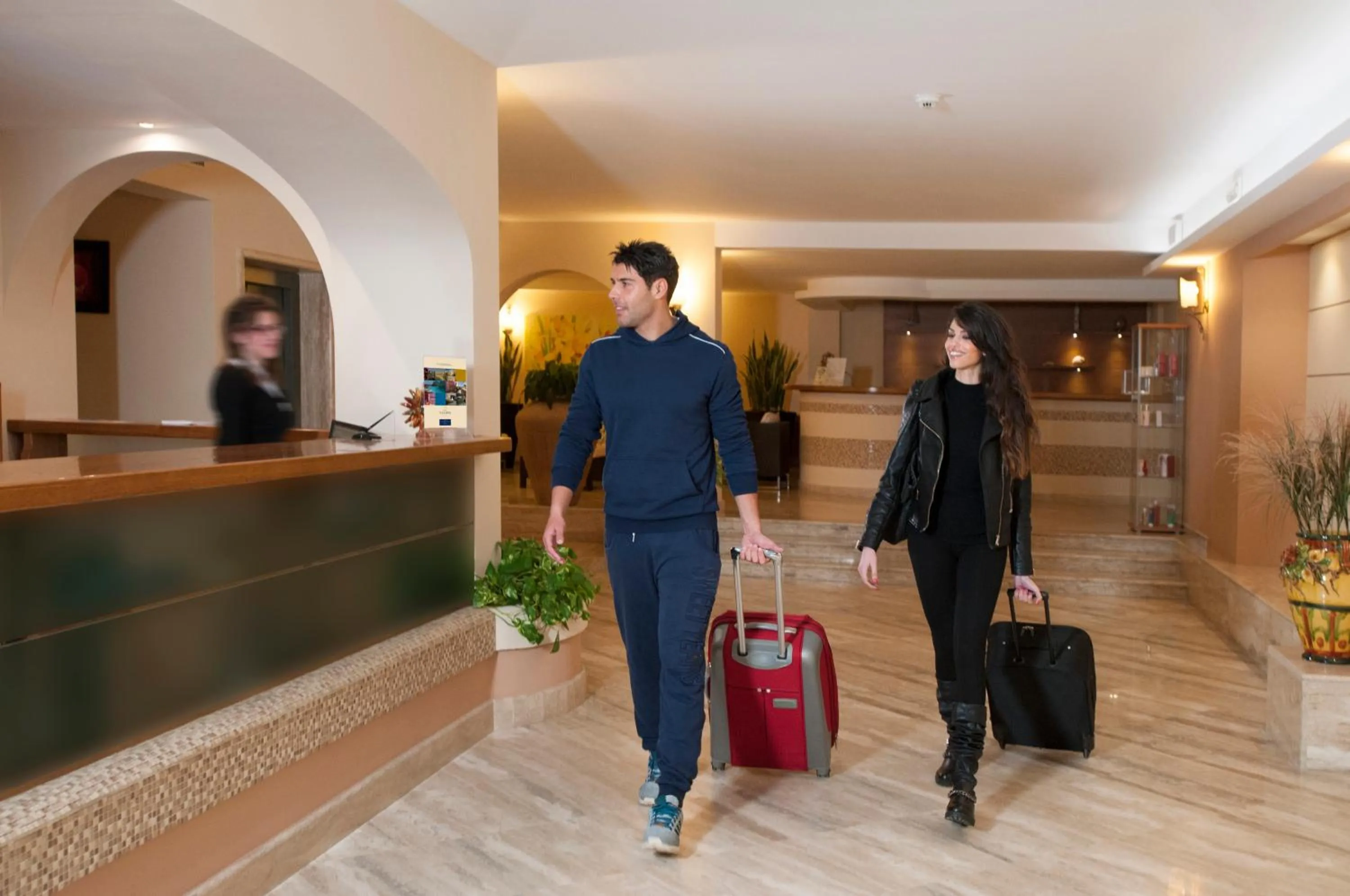 Lobby or reception in Tropis Hotel