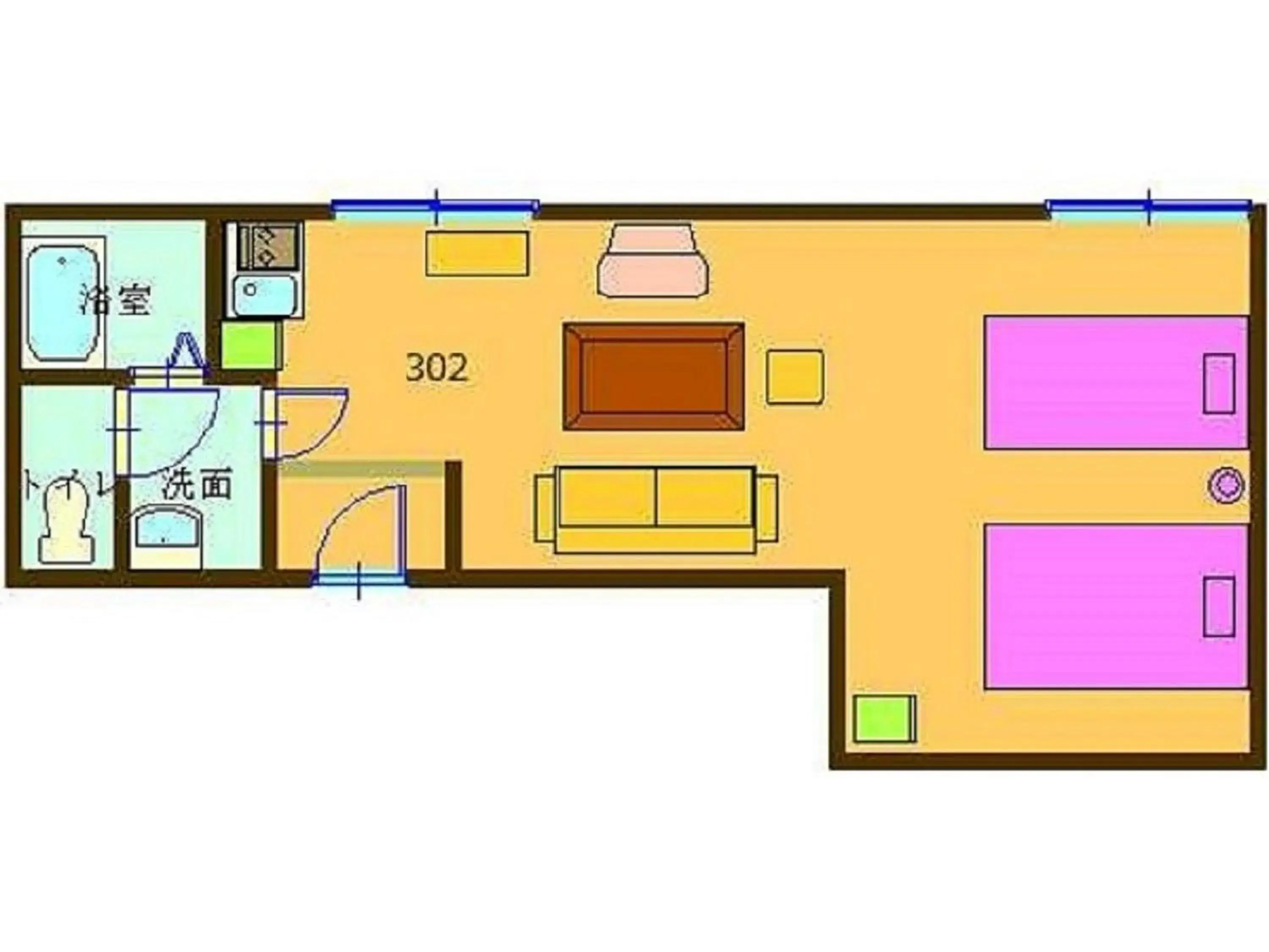 Floor Plan in Condominium Stella Site