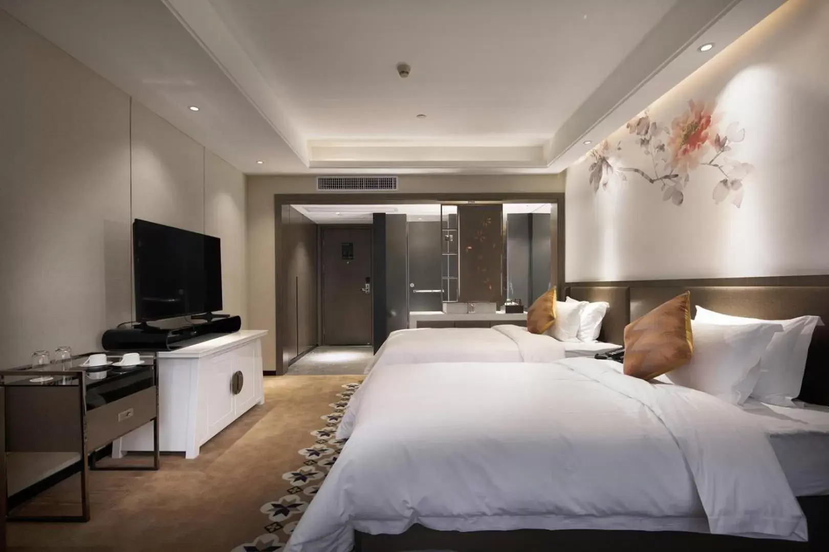 Bed in Paco Hotel Dongpu Guanghzou -Free Shuttle Bus for Canton Fair Bed in Paco Hotel Dongpu Guanghzou -Free Shuttle Bus for Canton Fair