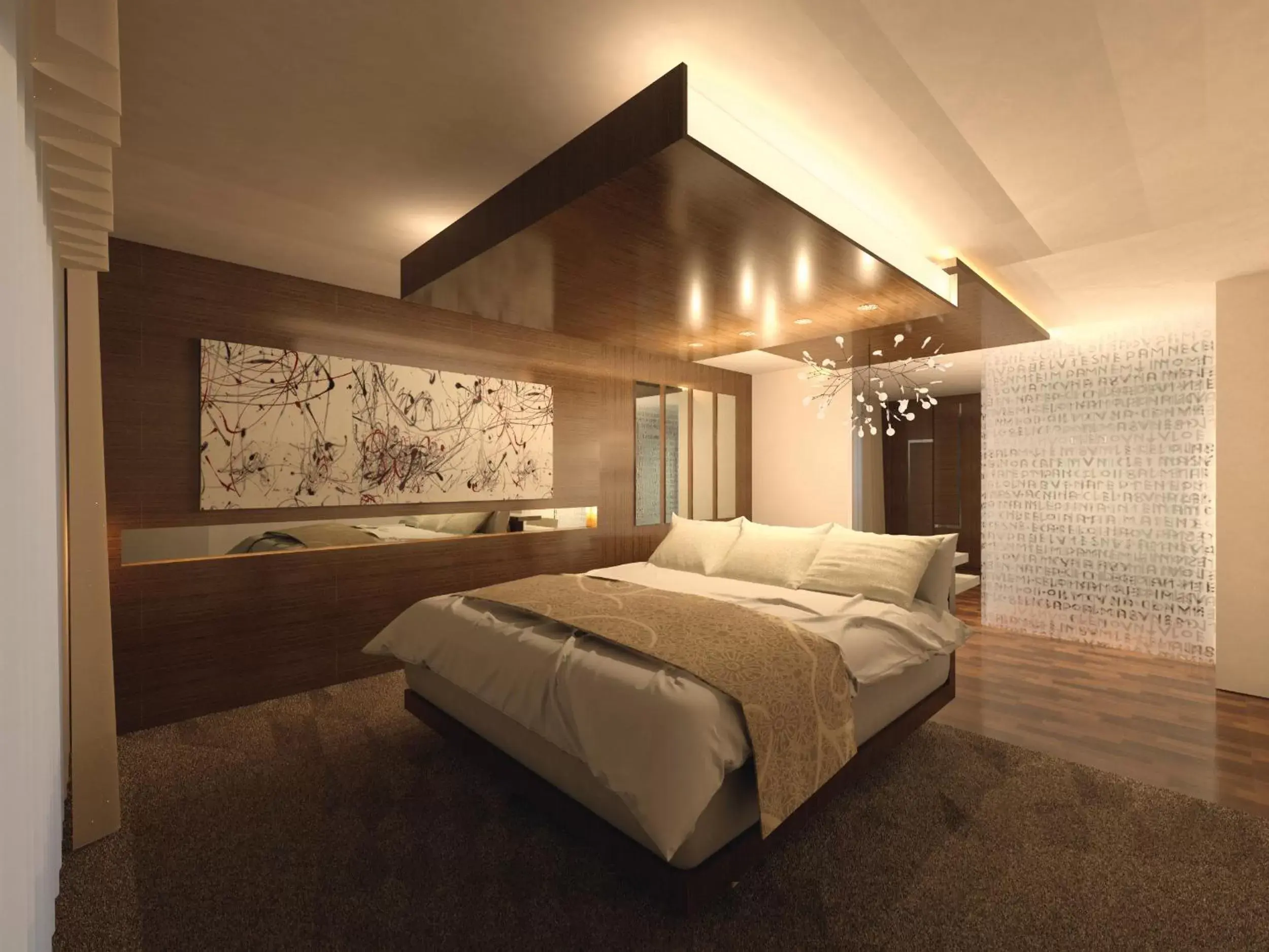 Bedroom, Bed in Mövenpick Hotel du Lac Tunis
