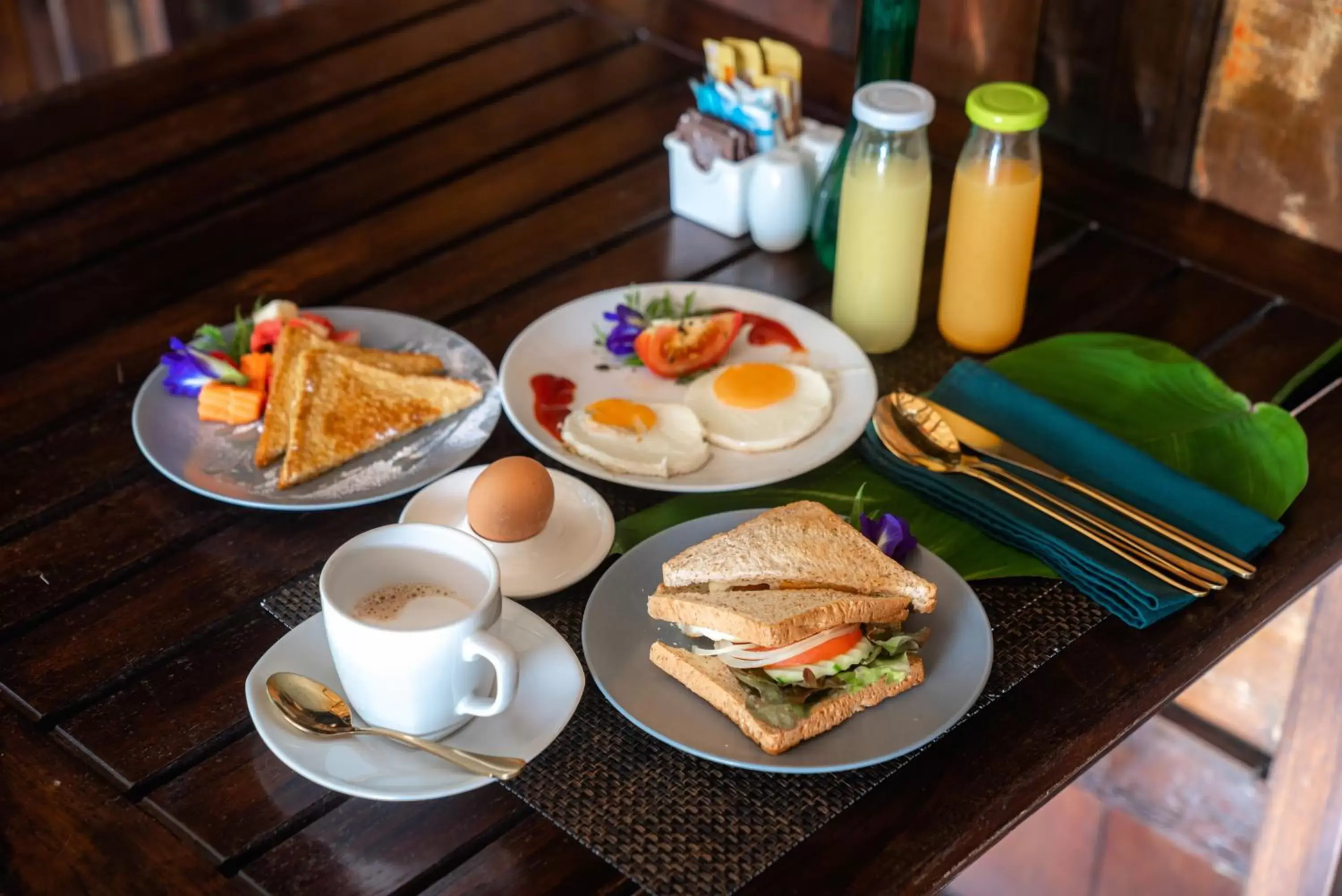 Food and drinks, Breakfast in Ban Sainai Resort- SHA Extra Plus Aonang's Green Resort