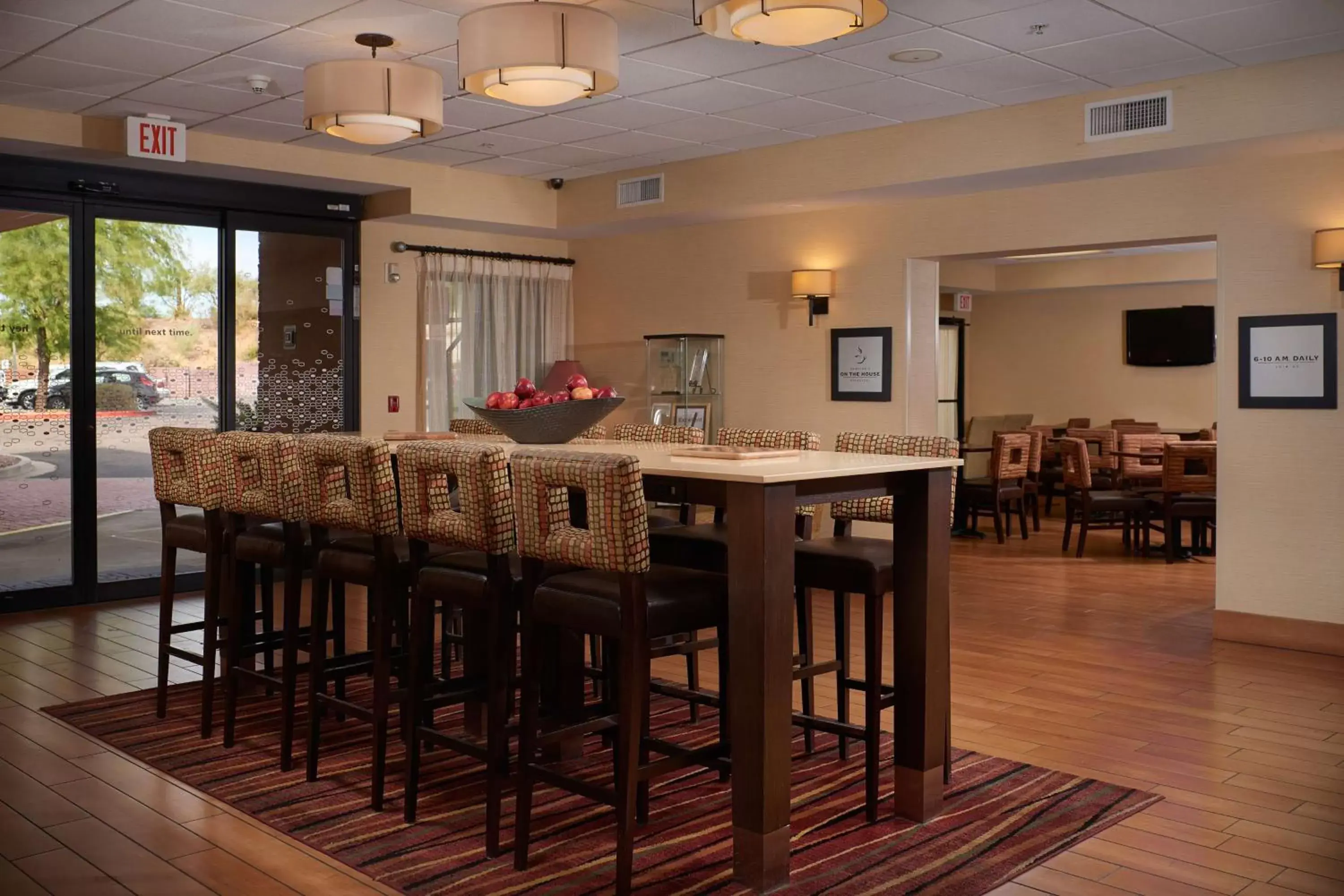 Lobby or reception, Restaurant/Places to Eat in Hampton Inn Phoenix/Anthem