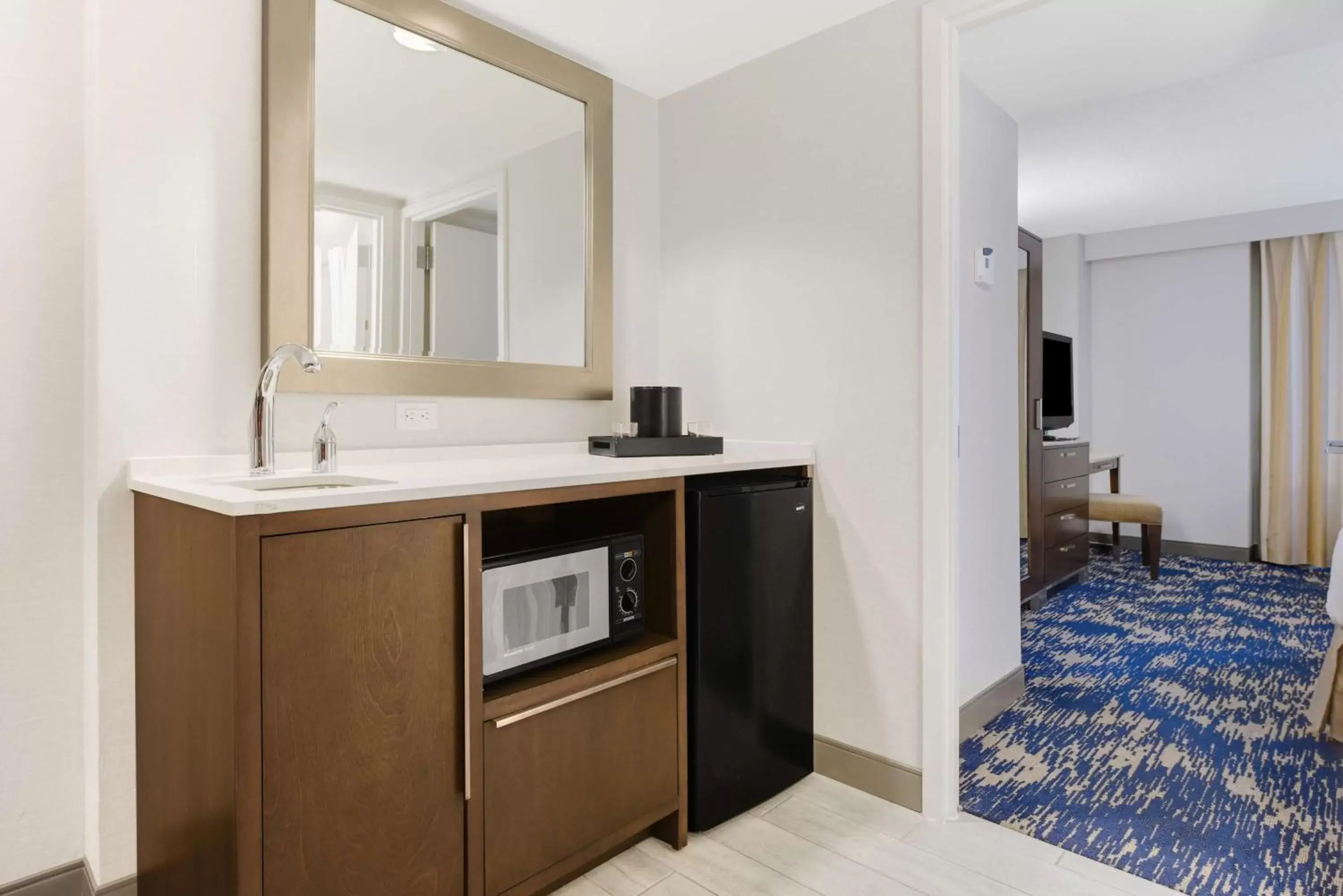 Photo of the whole room, Bathroom in Embassy Suites by Hilton Alexandria Old Town