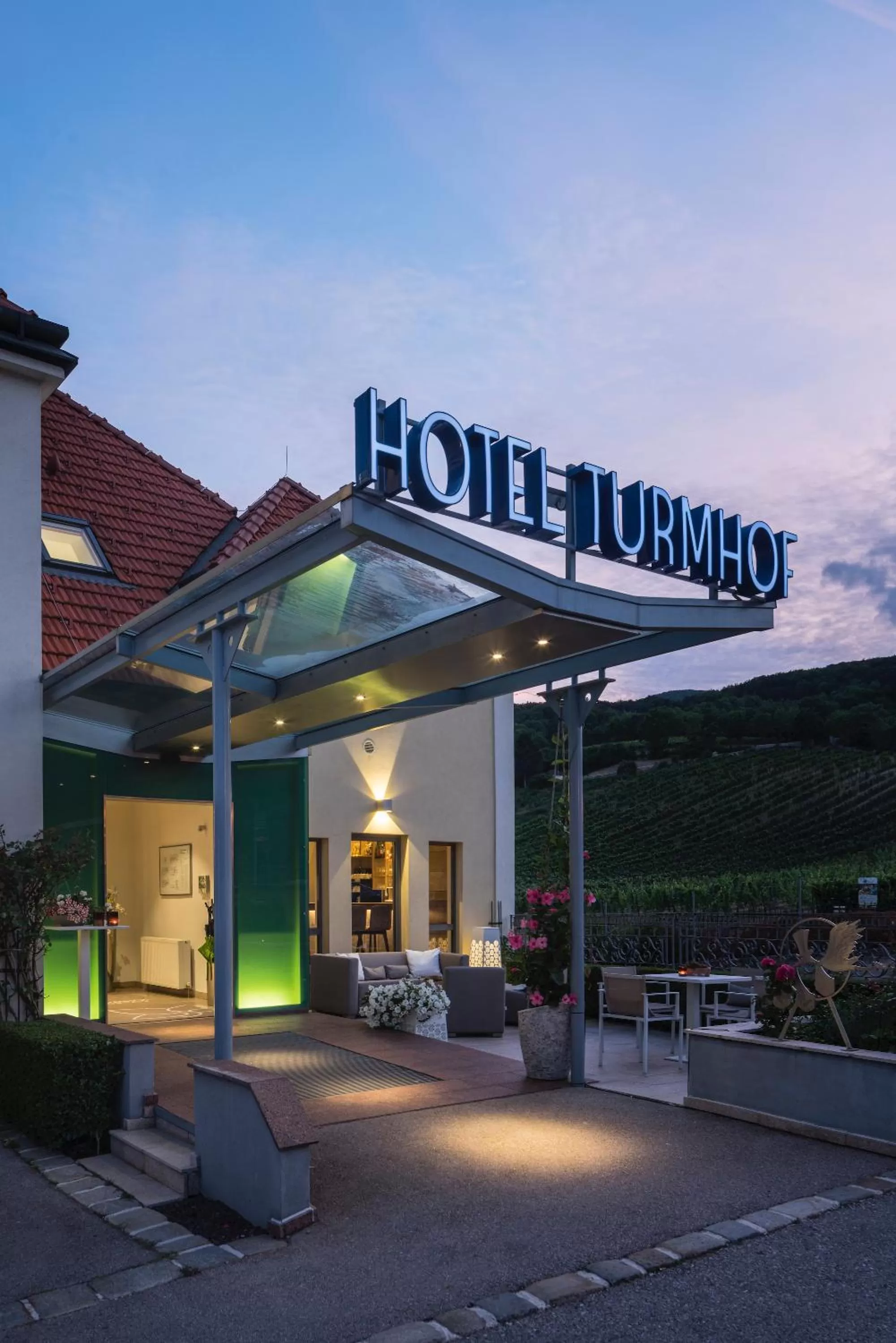 Facade/entrance in Hotel Turmhof