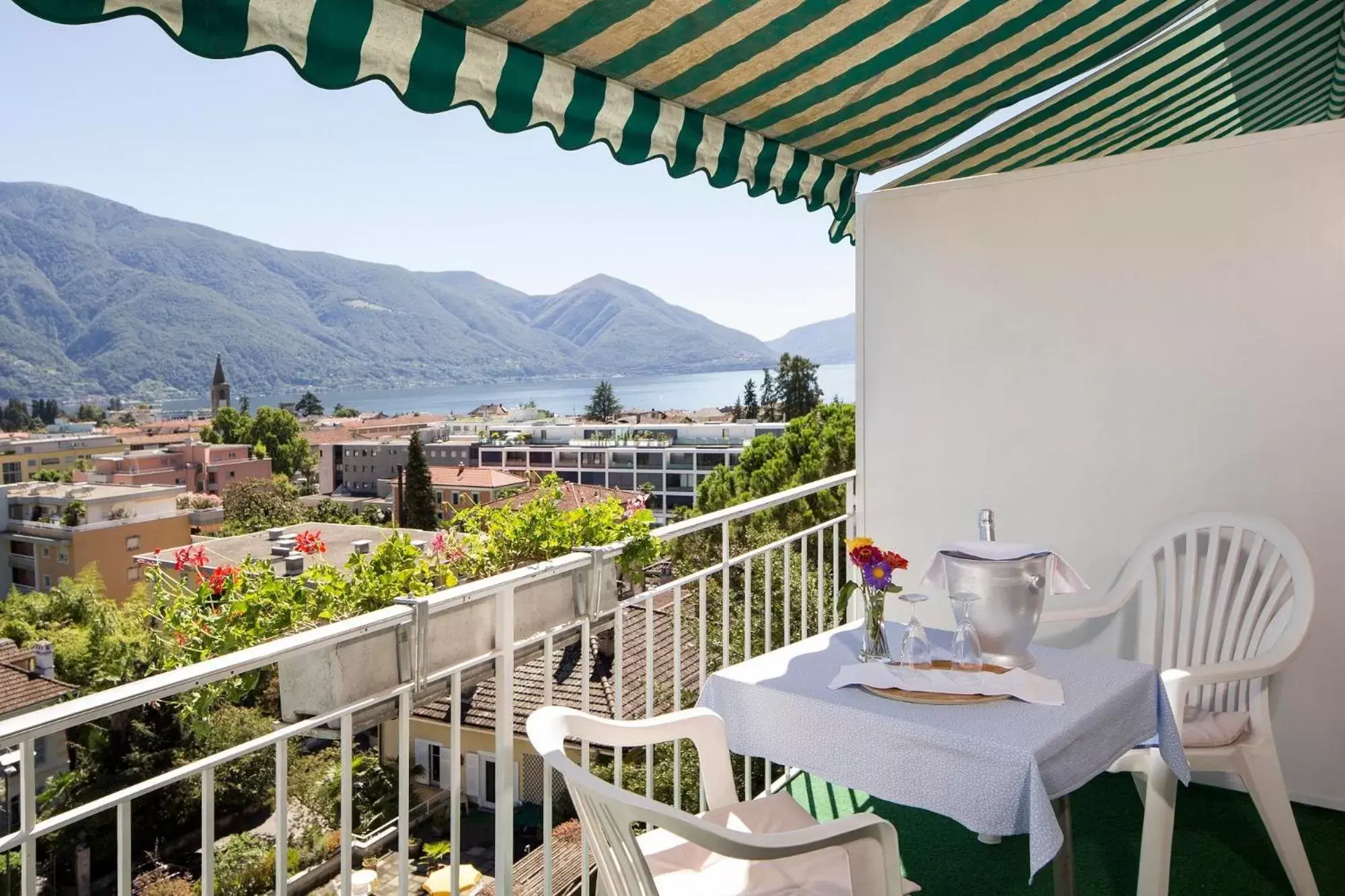 Balcony/Terrace in Hotel La Perla