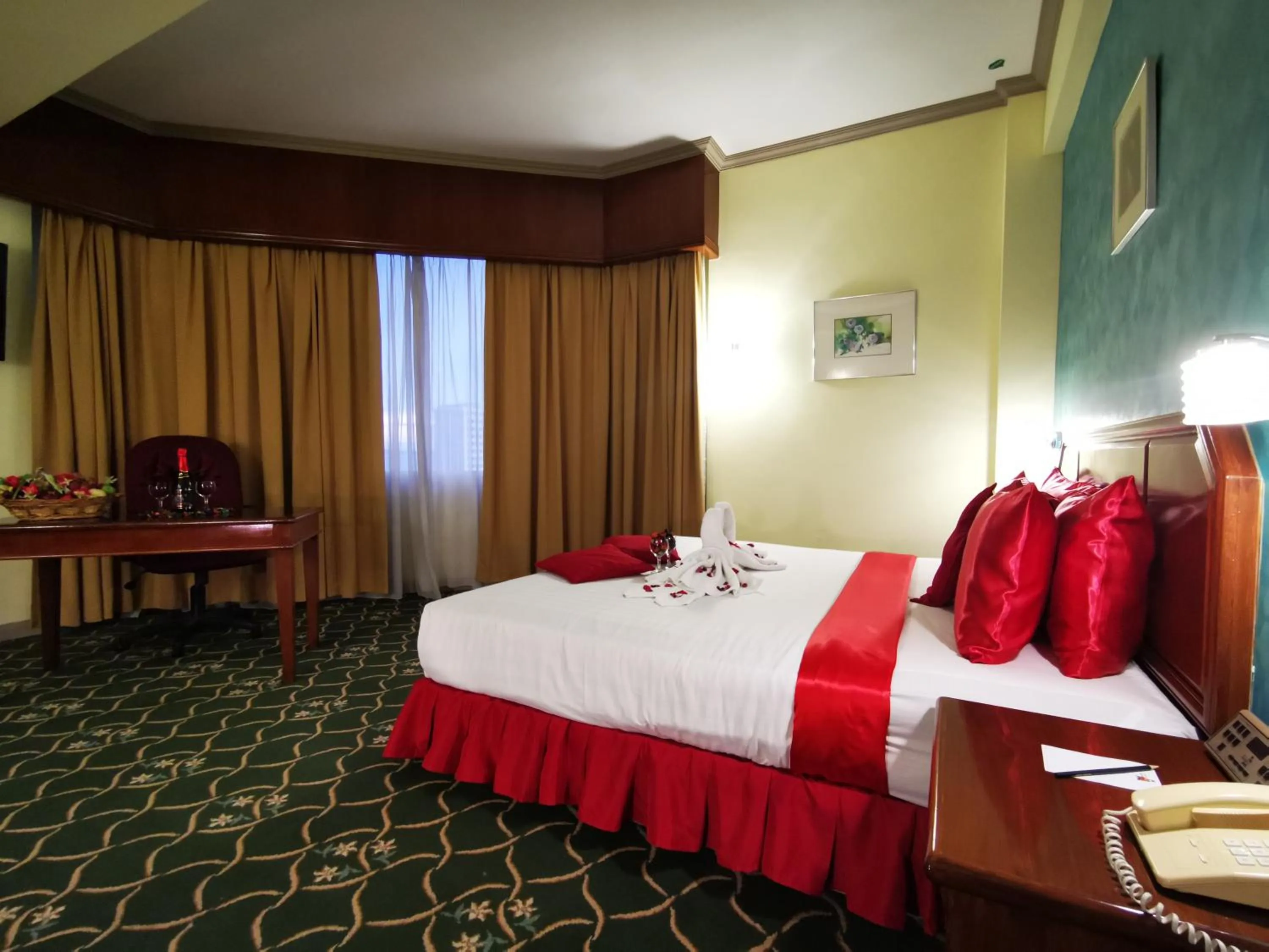 Bed in Hotel Sandakan