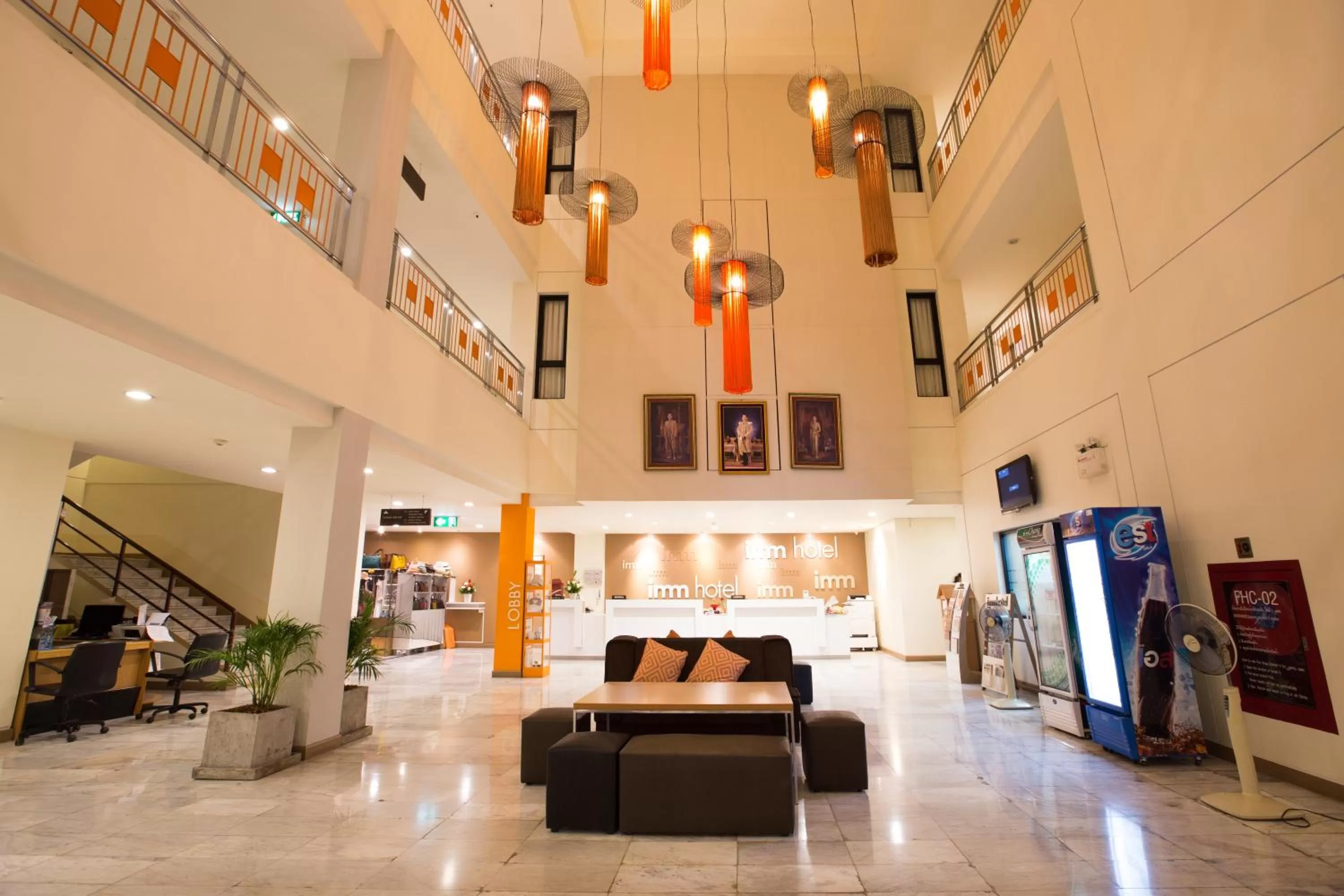 Lobby or reception in Imm Hotel Thaphae Chiang Mai
