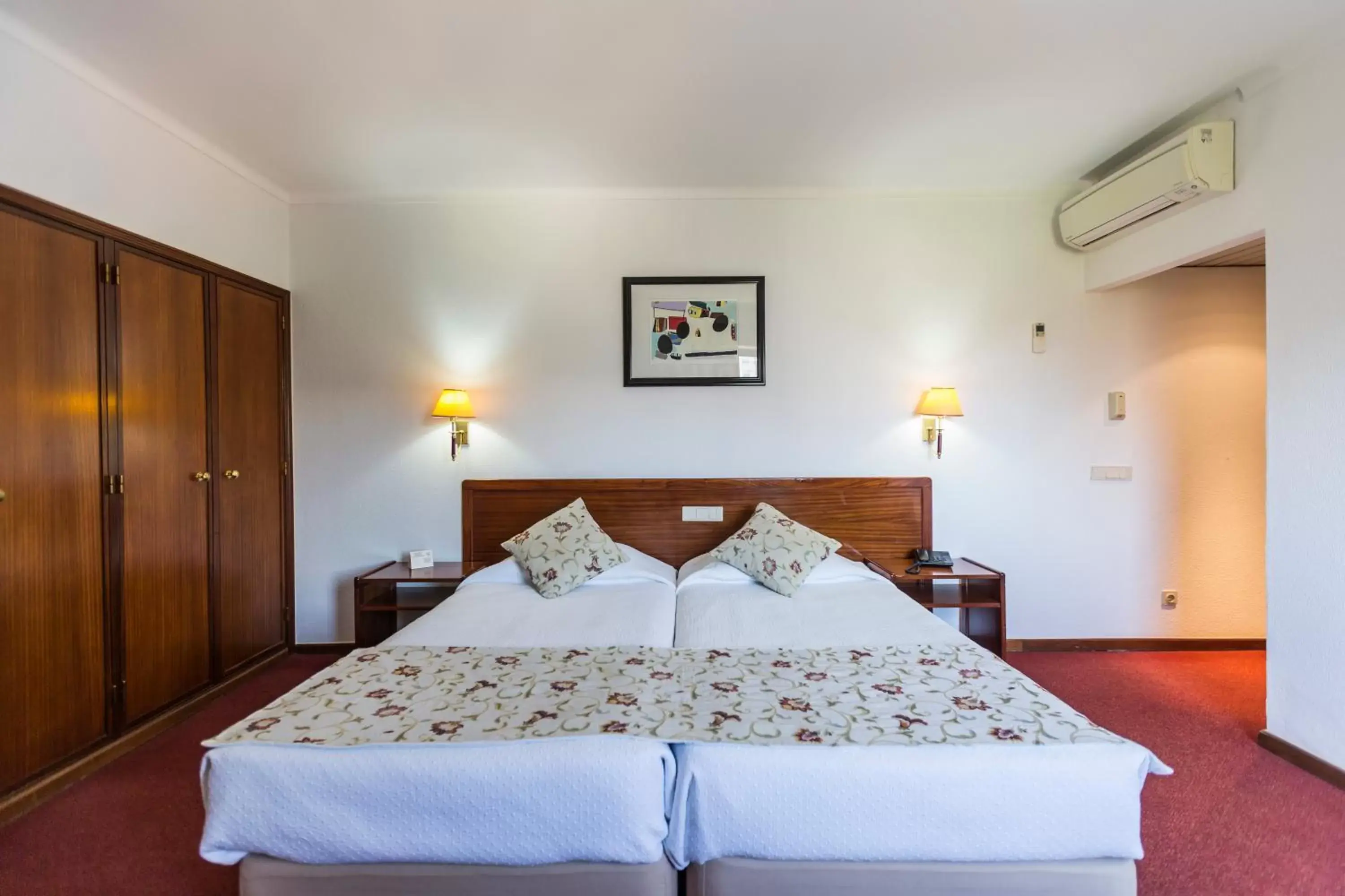 Bed in Hotel Arangues