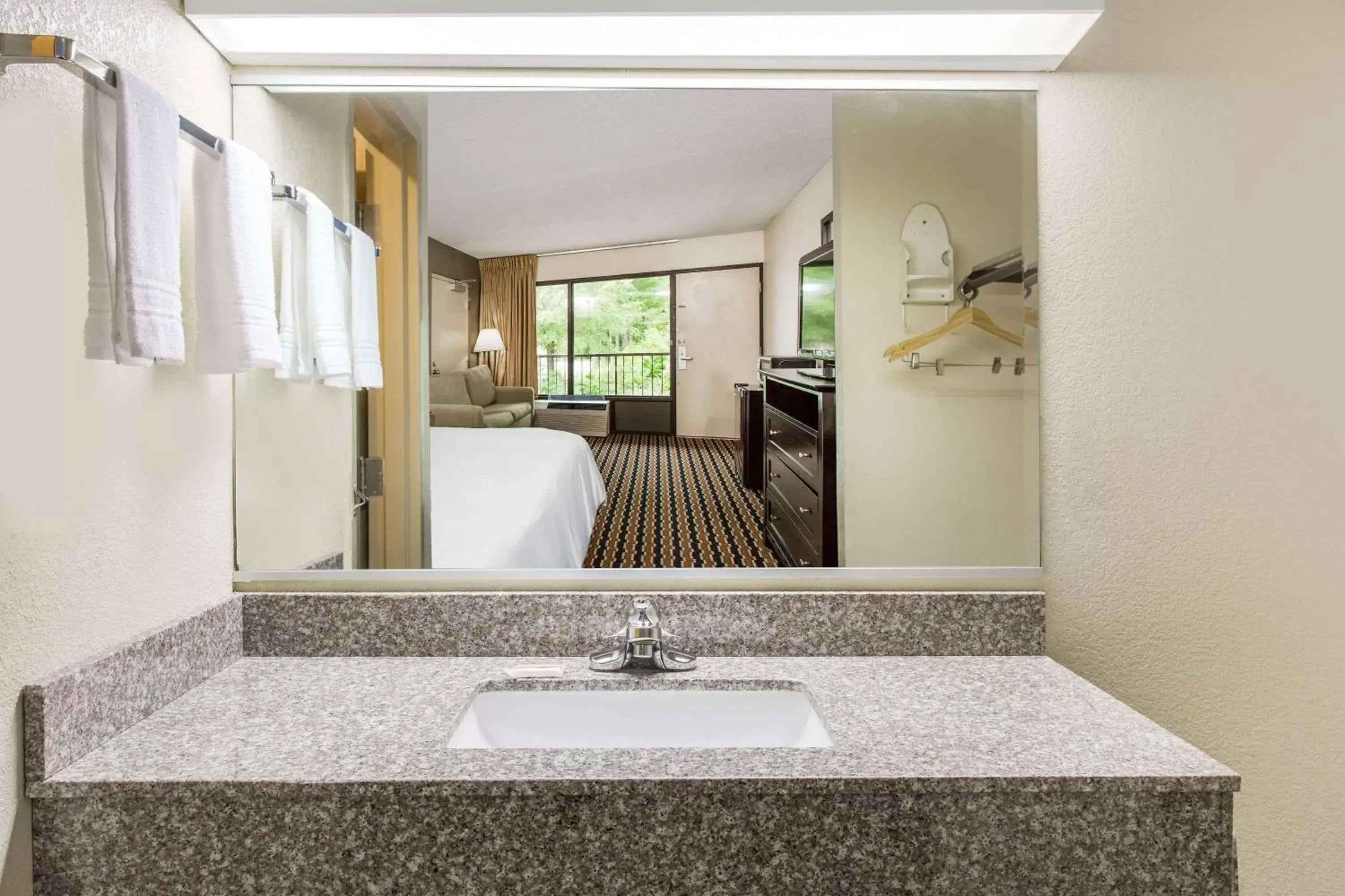 Bathroom in Days Inn by Wyndham Wilkesboro