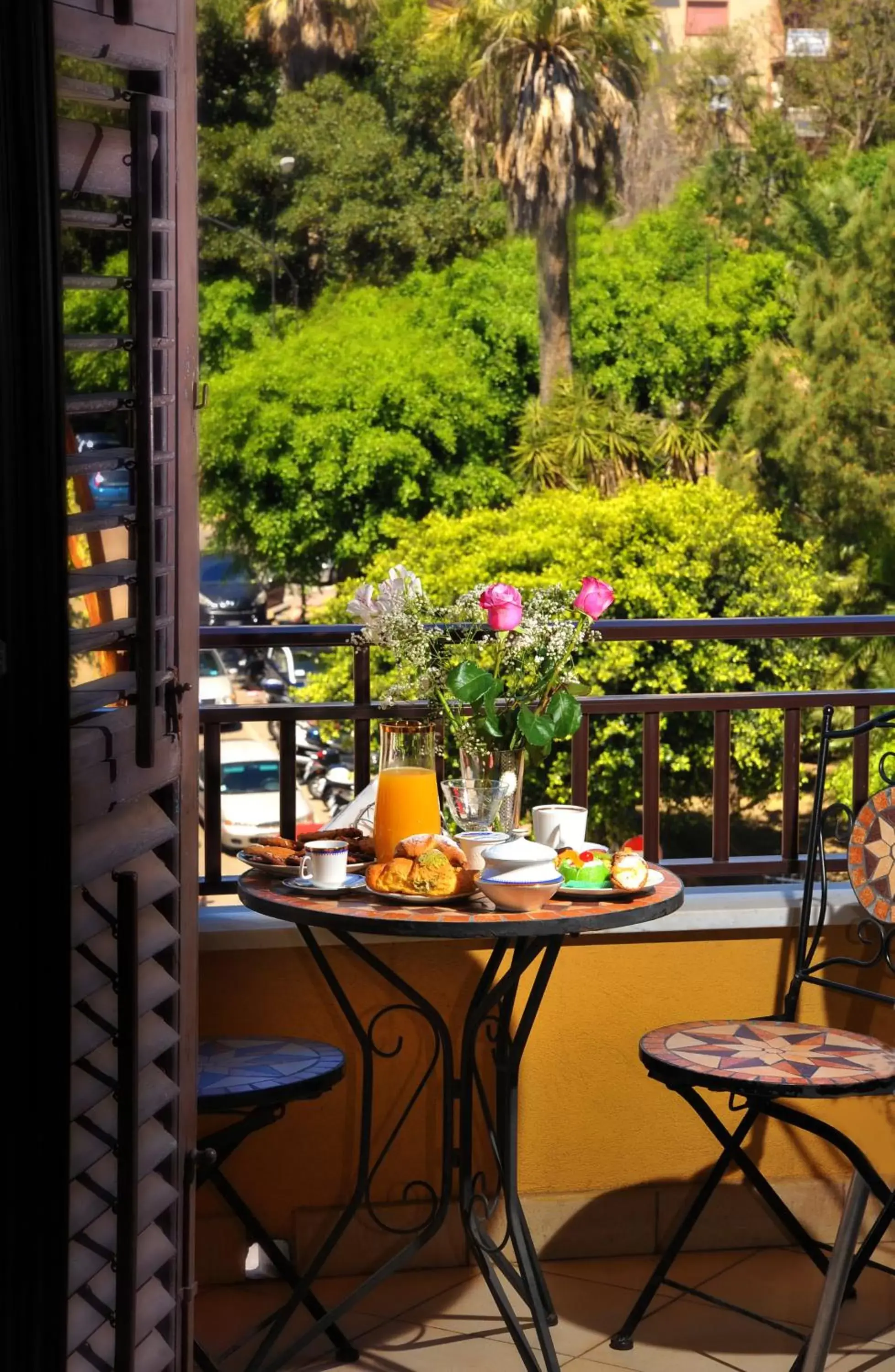 Balcony/Terrace in B&B La Dolce Vita - Luxury House