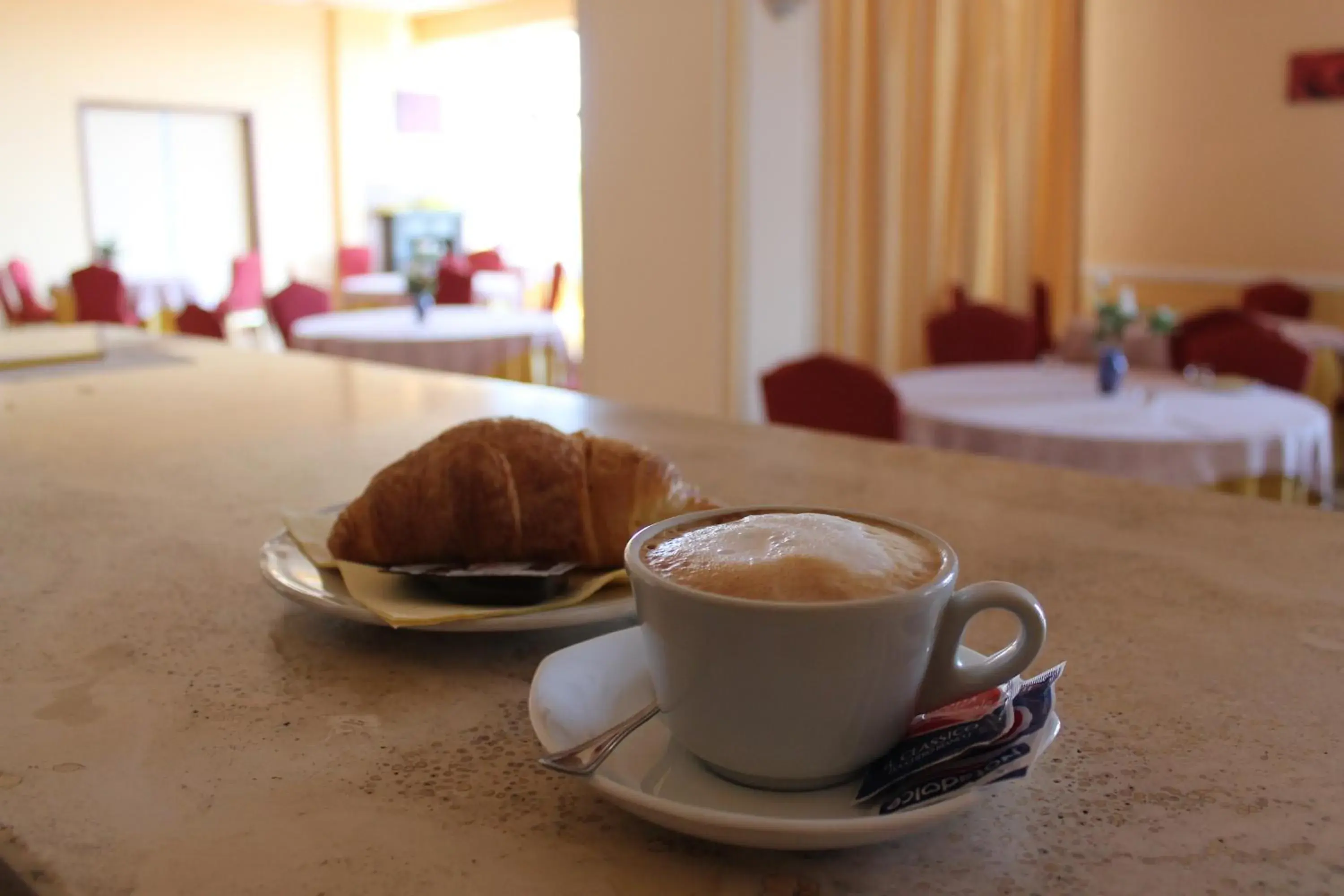 Italian breakfast in Royal Hotel Montevergine