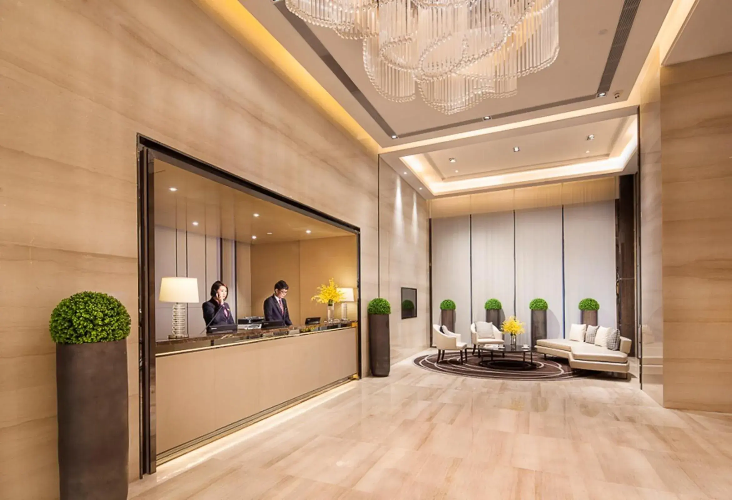 Lobby or reception in Somerset Grandview Shenzhen Lobby or reception in Somerset Grandview Shenzhen
