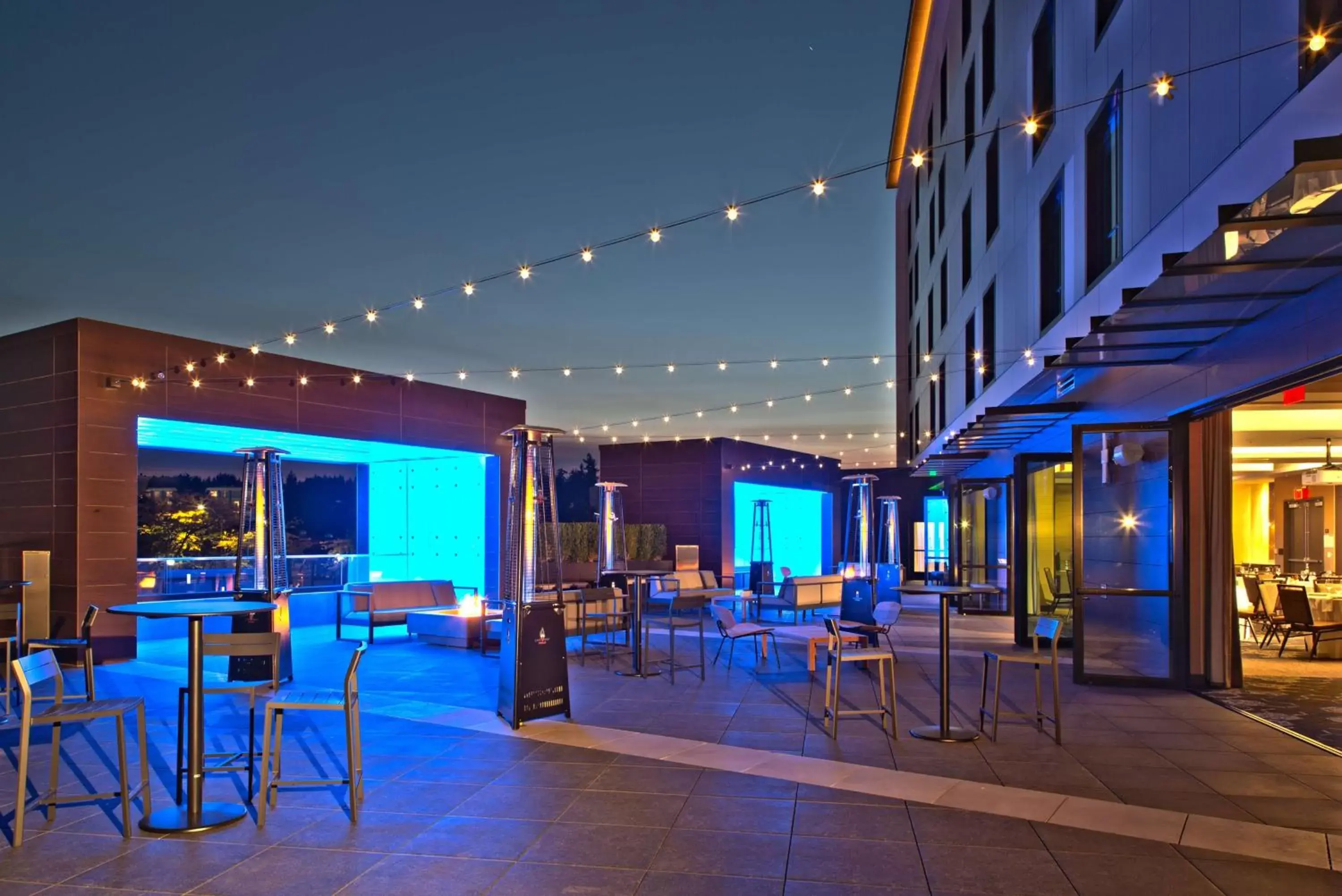 Patio in Hilton Garden Inn Redmond Town Center, Wa