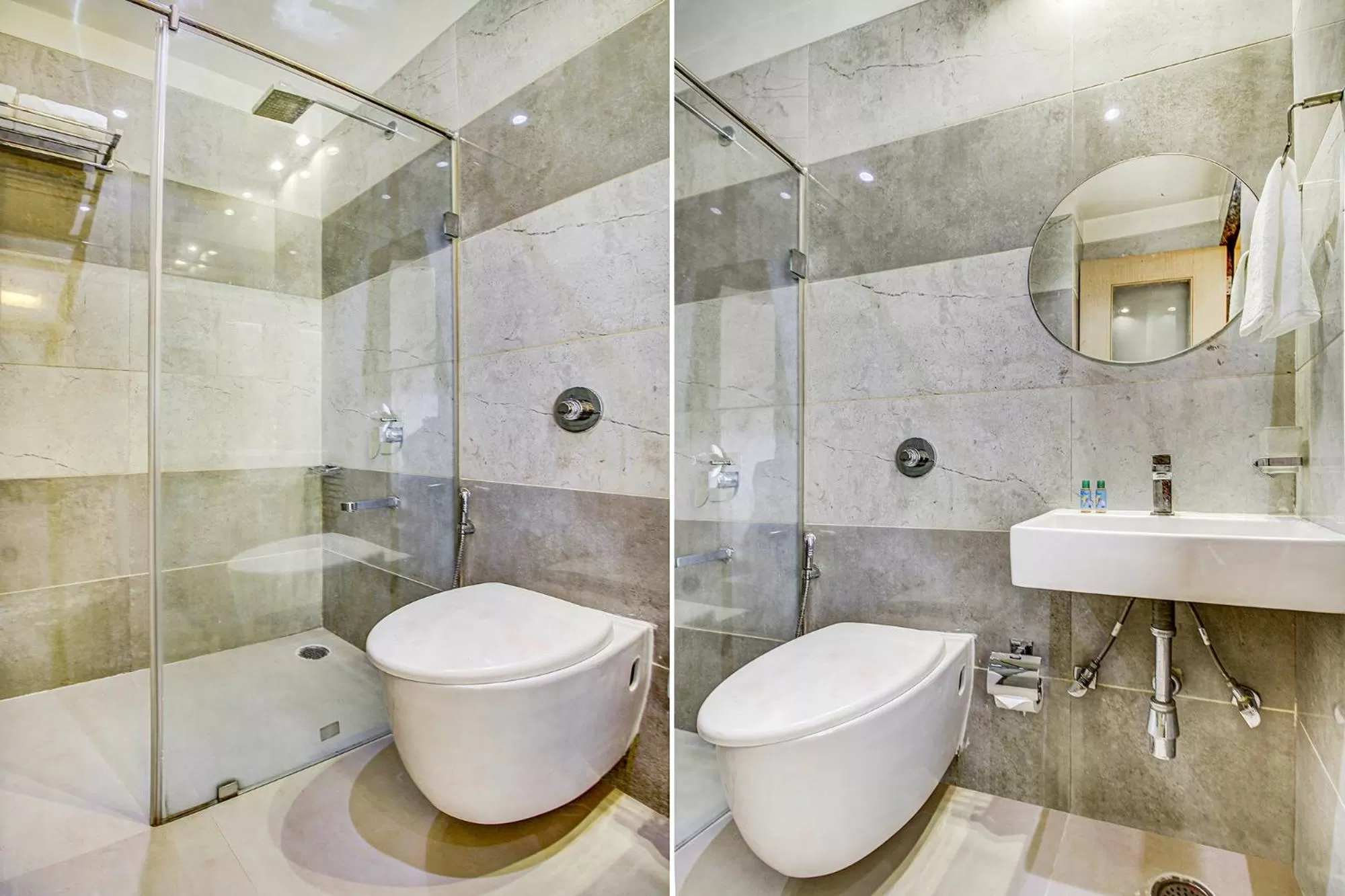 Bathroom in FabHotel Naman Palace