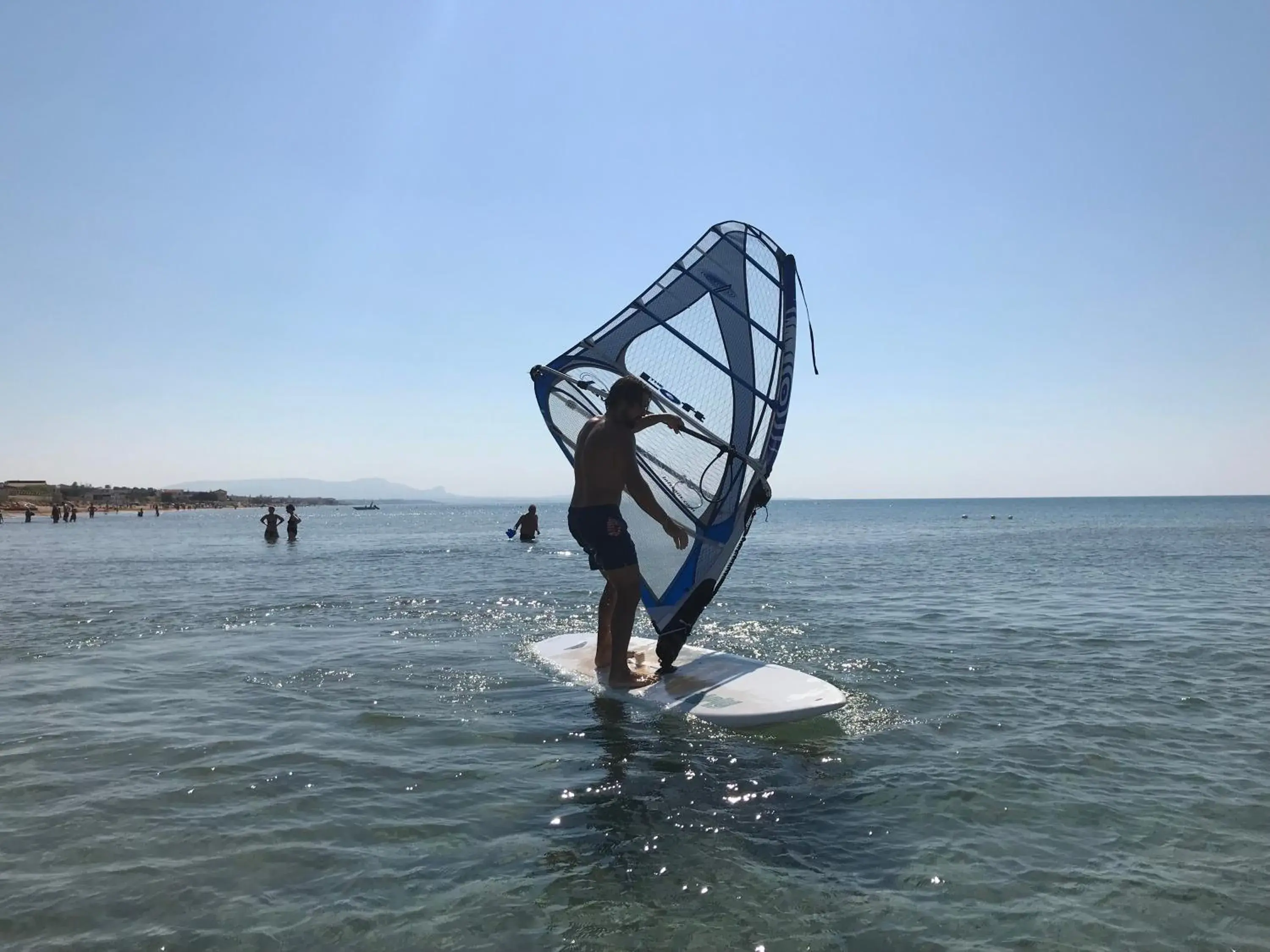 Windsurfing in Triscinamare Hotel Residence