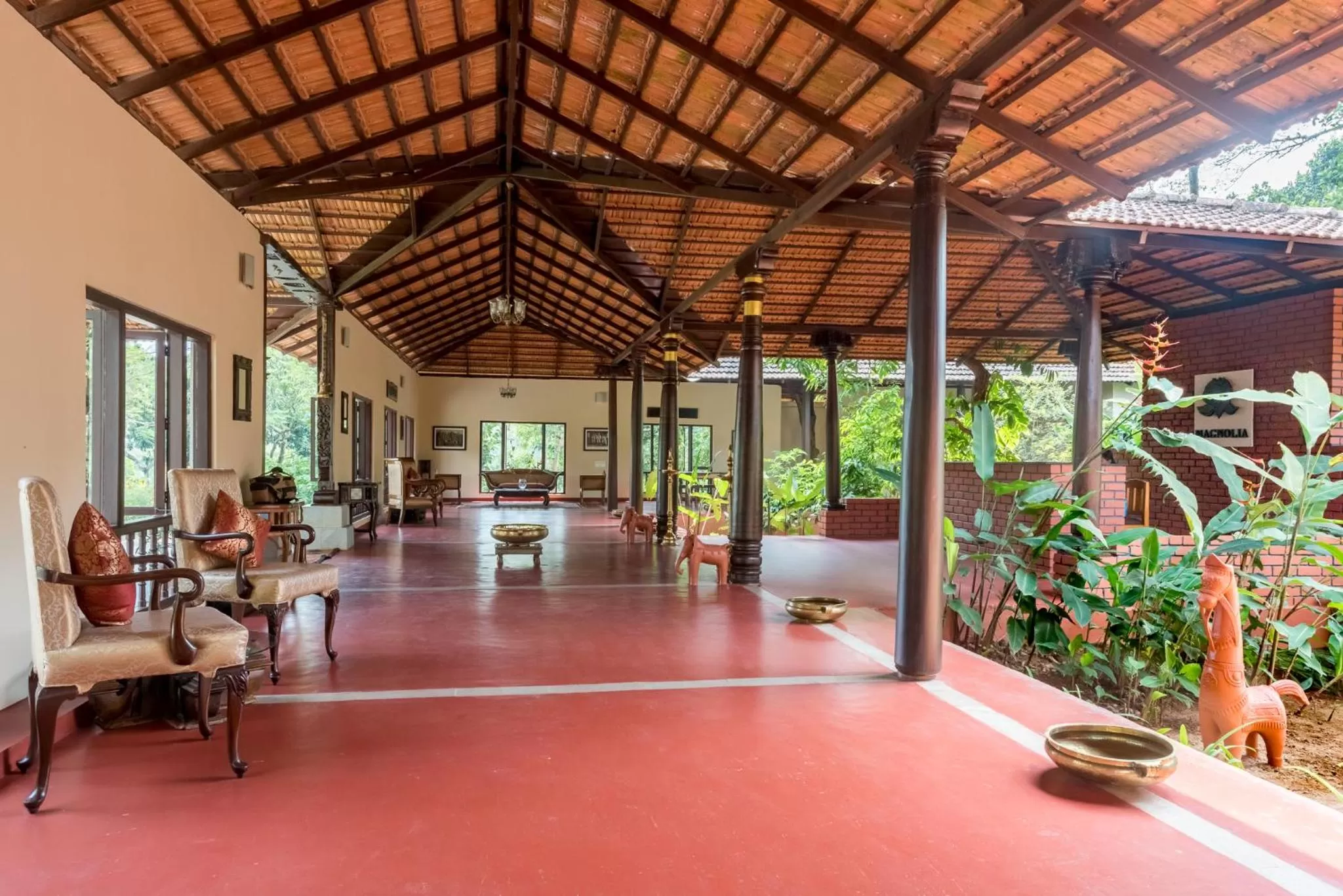 Patio in Magnolia Estates & Resorts