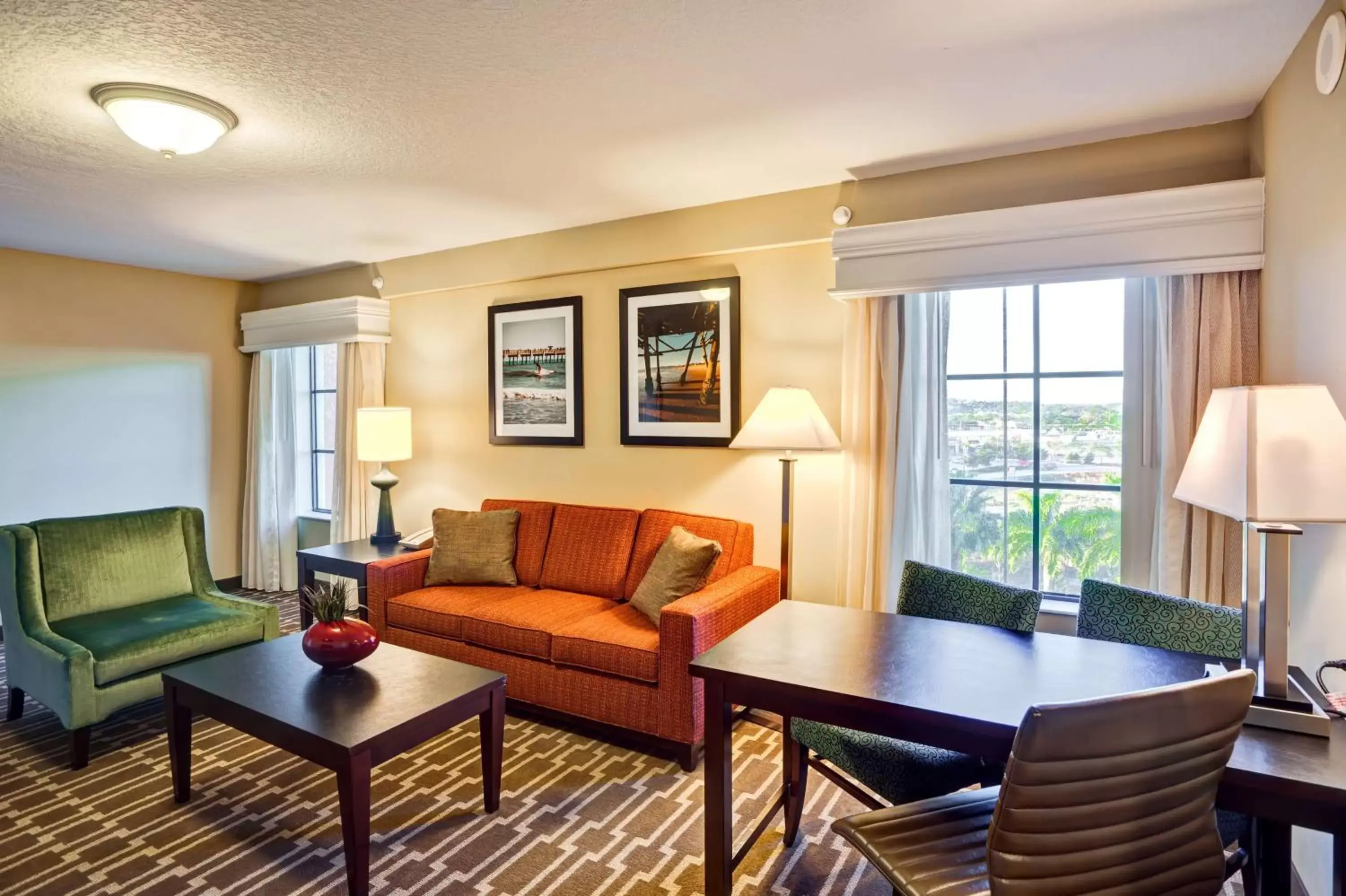 Bedroom, Seating Area in Embassy Suites Fort Myers - Estero