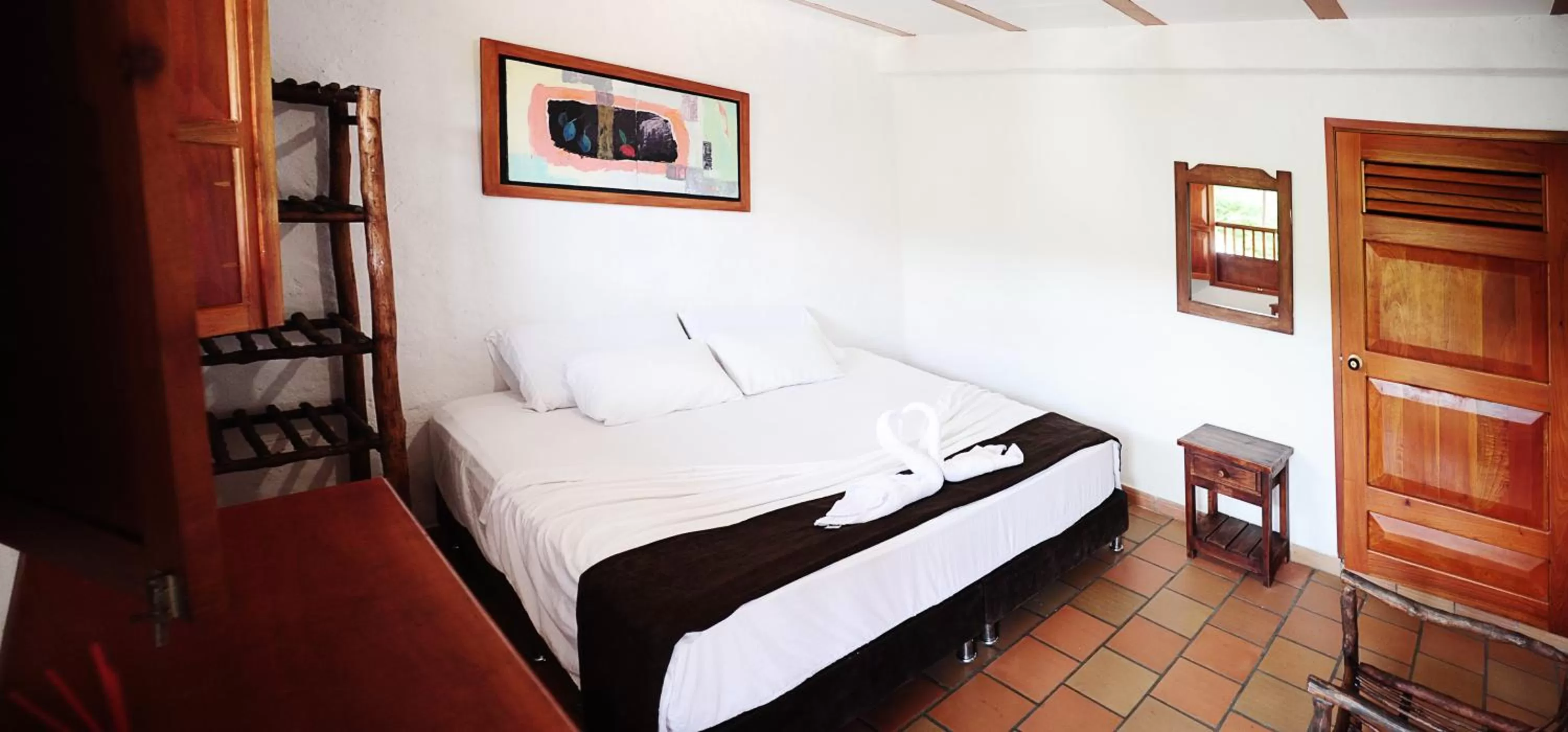 Bed in Hotel Terrazas de la Candelaria
