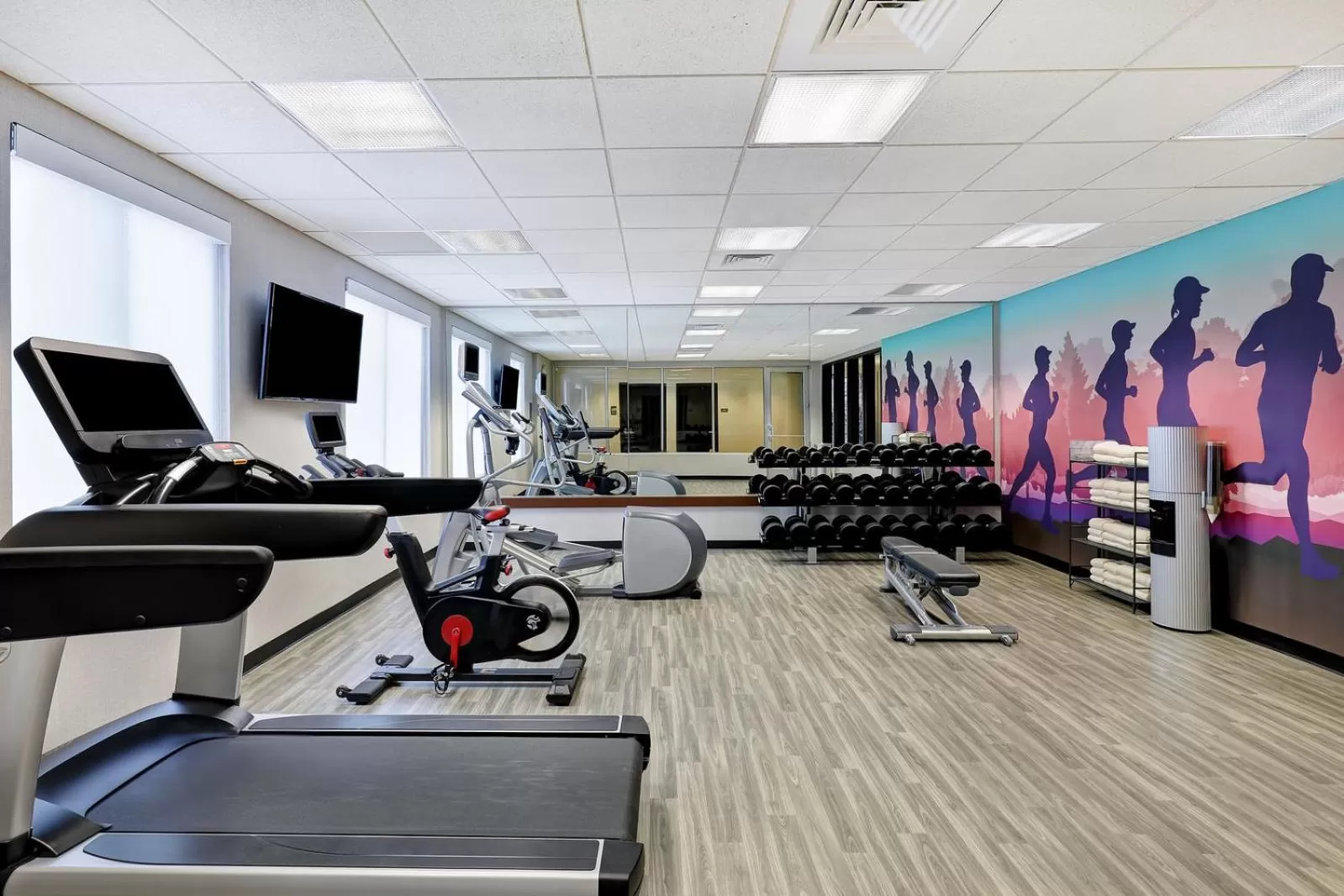 Fitness centre/facilities in Hyatt Place San Antonio North Stone Oak