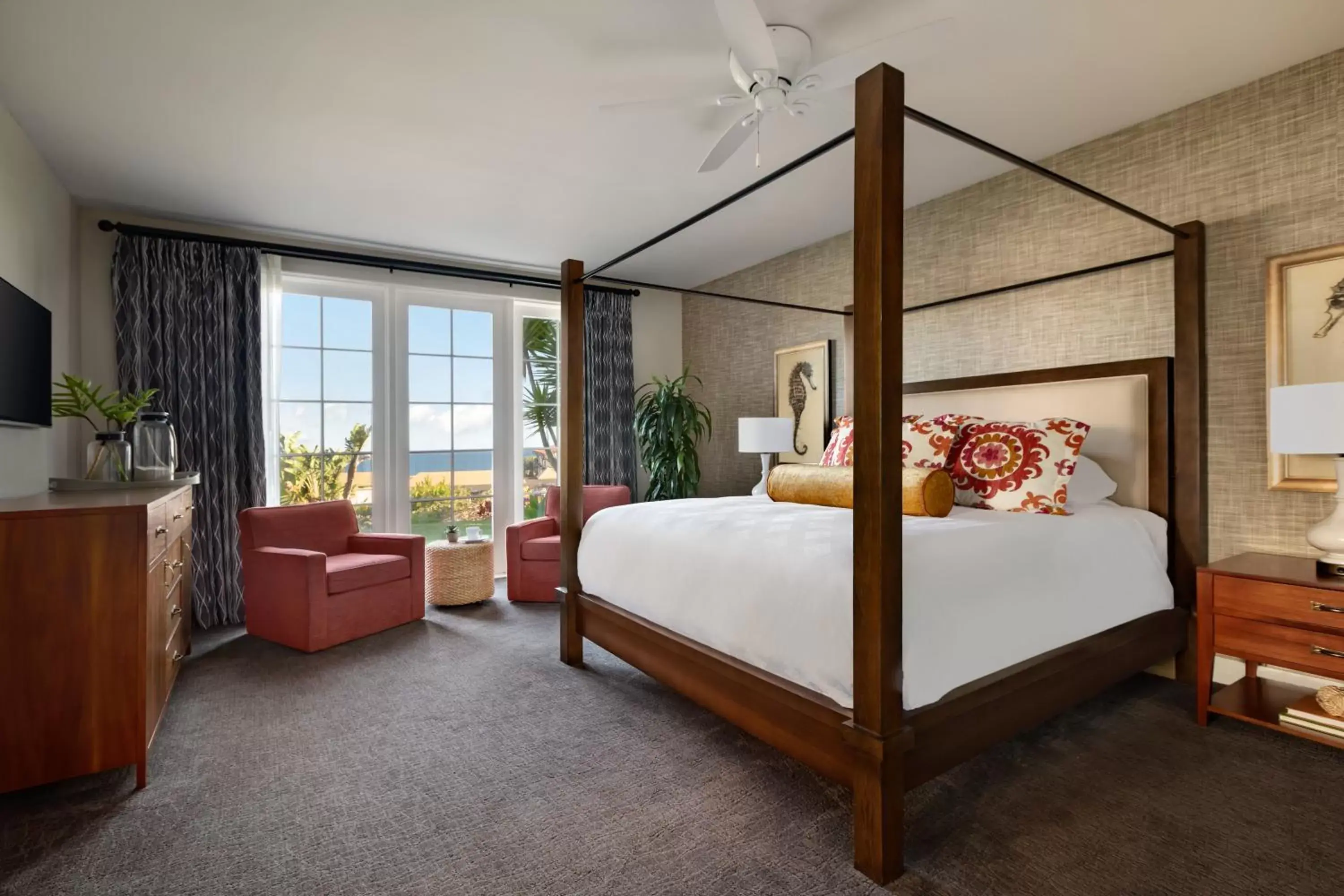 Bed in Terranea Resort Bed in Terranea Resort