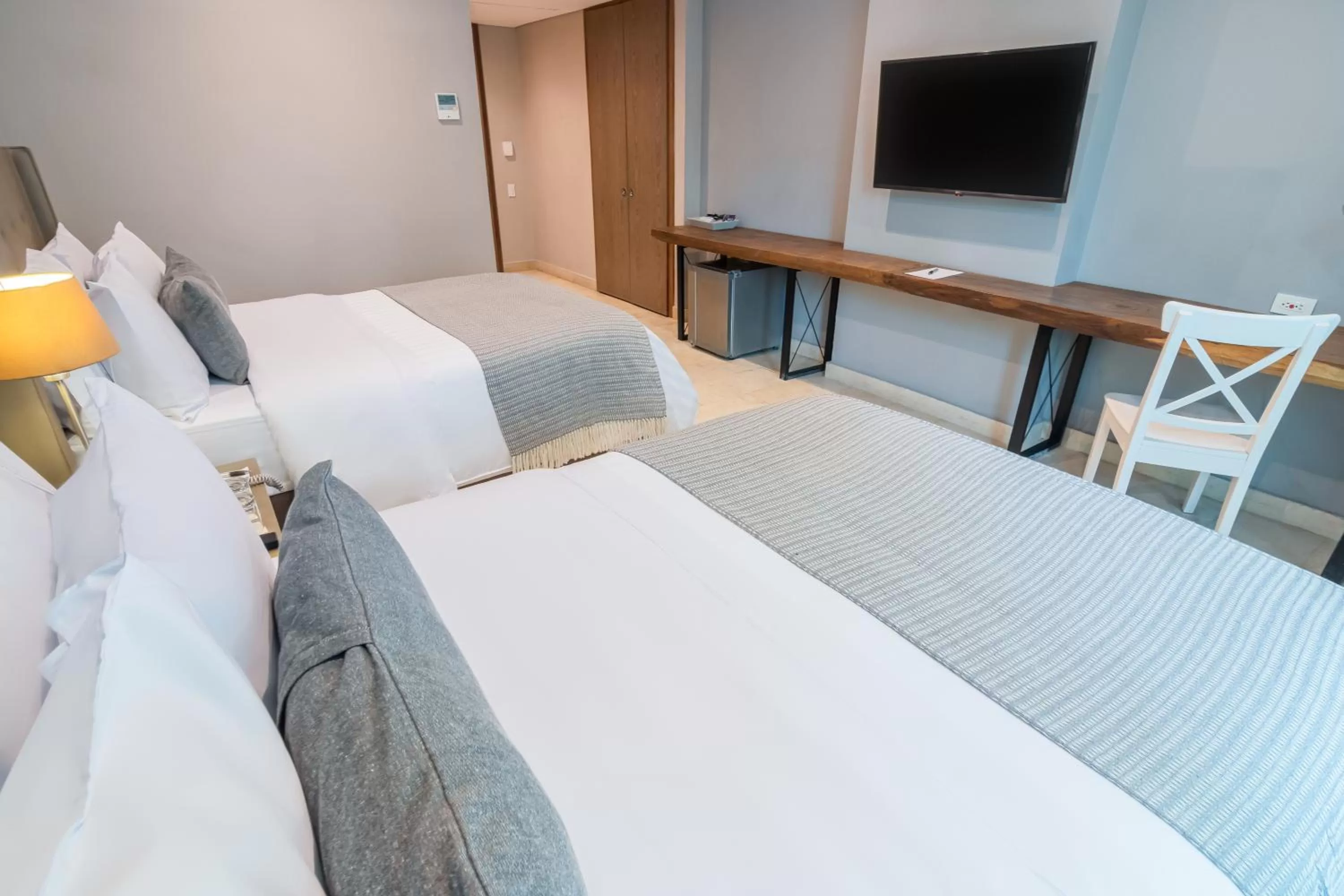 TV and multimedia, Bed in GHL San Lazaro Art Hotel