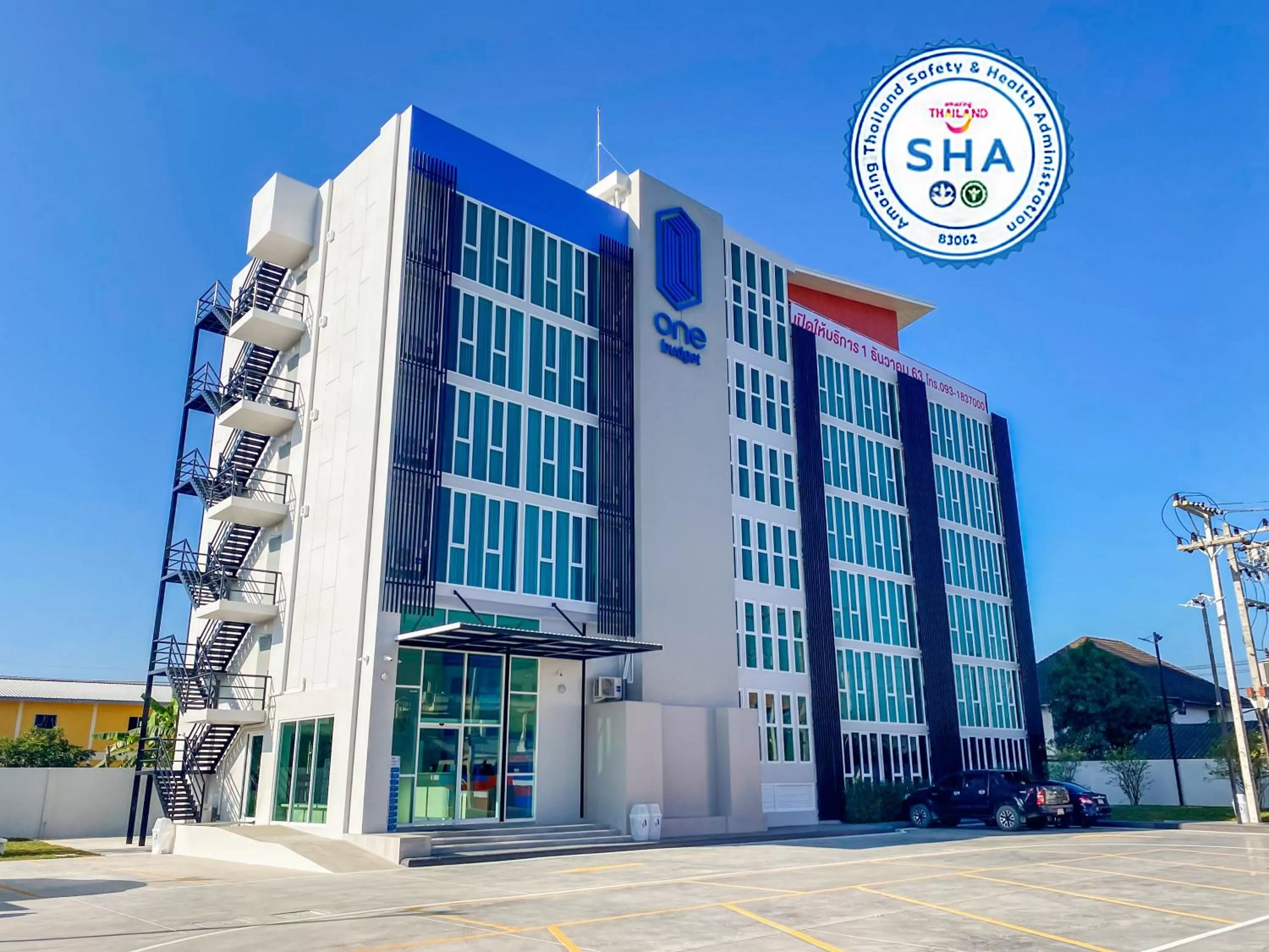 Property building in วัน บัดเจท เชียงราย สนามบิน One Budget Hotel Chiangrai Airport