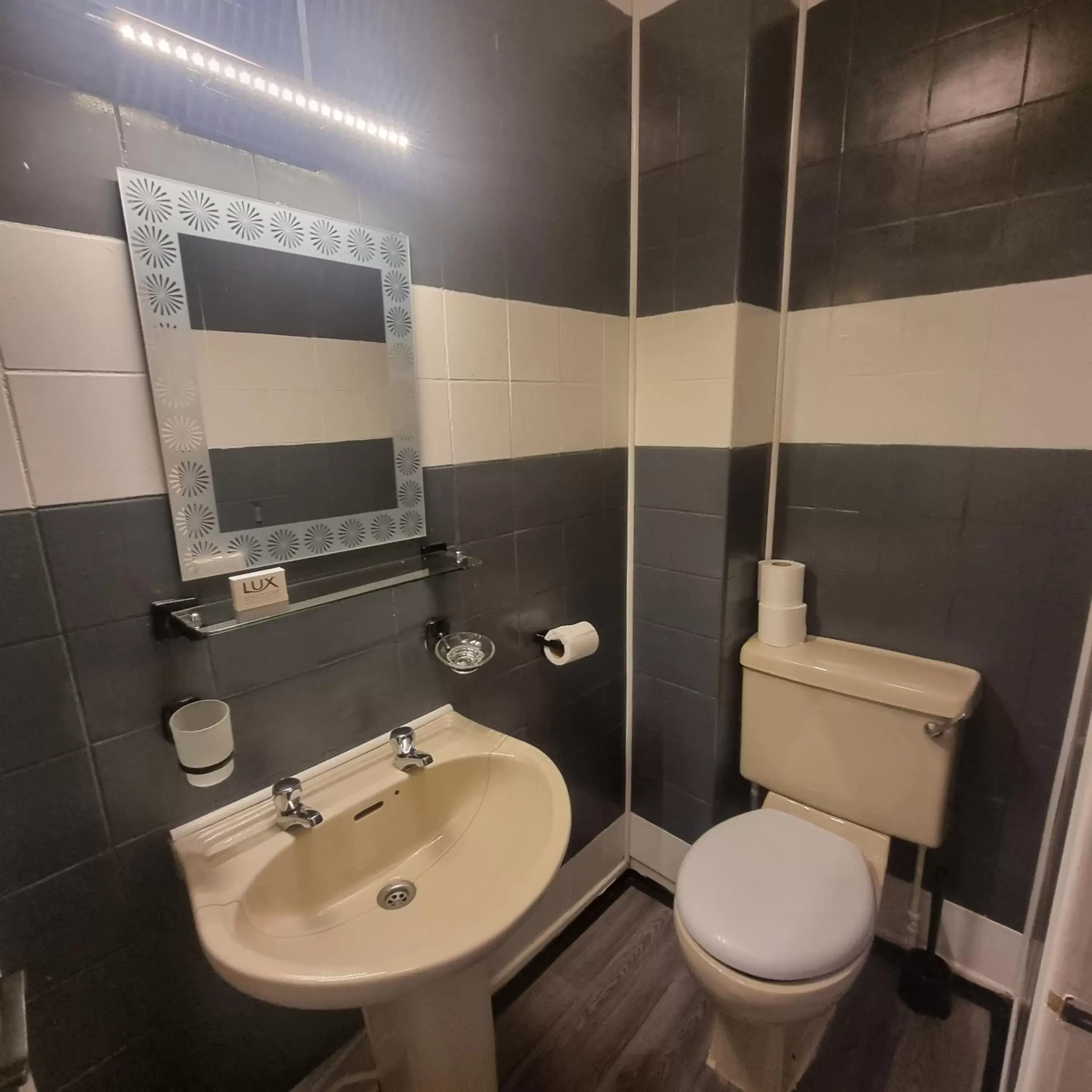 Bathroom in Las Palmas Hotel by the Sea