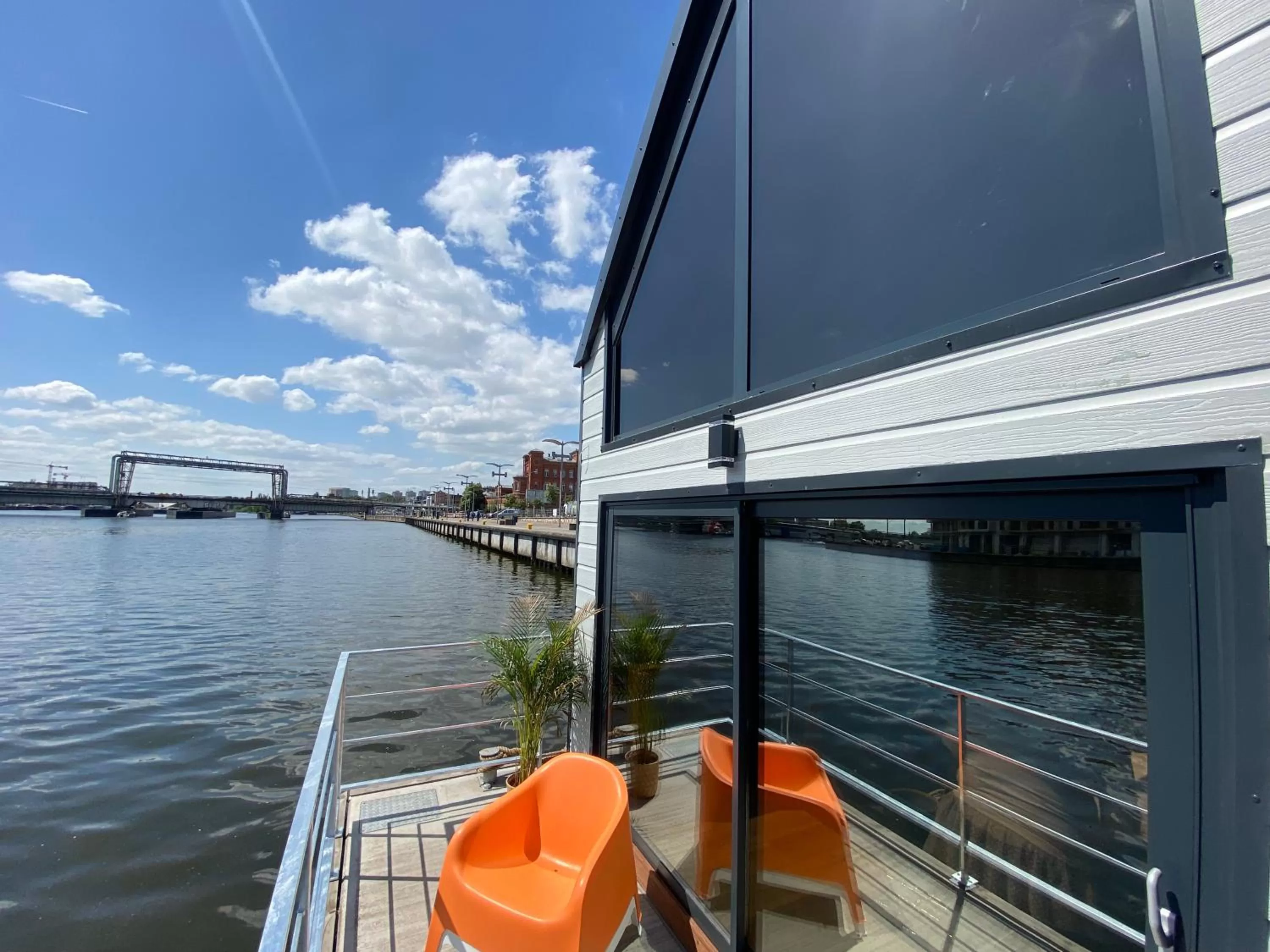 Natural landscape in Floating Apartments - ODRA DREAM