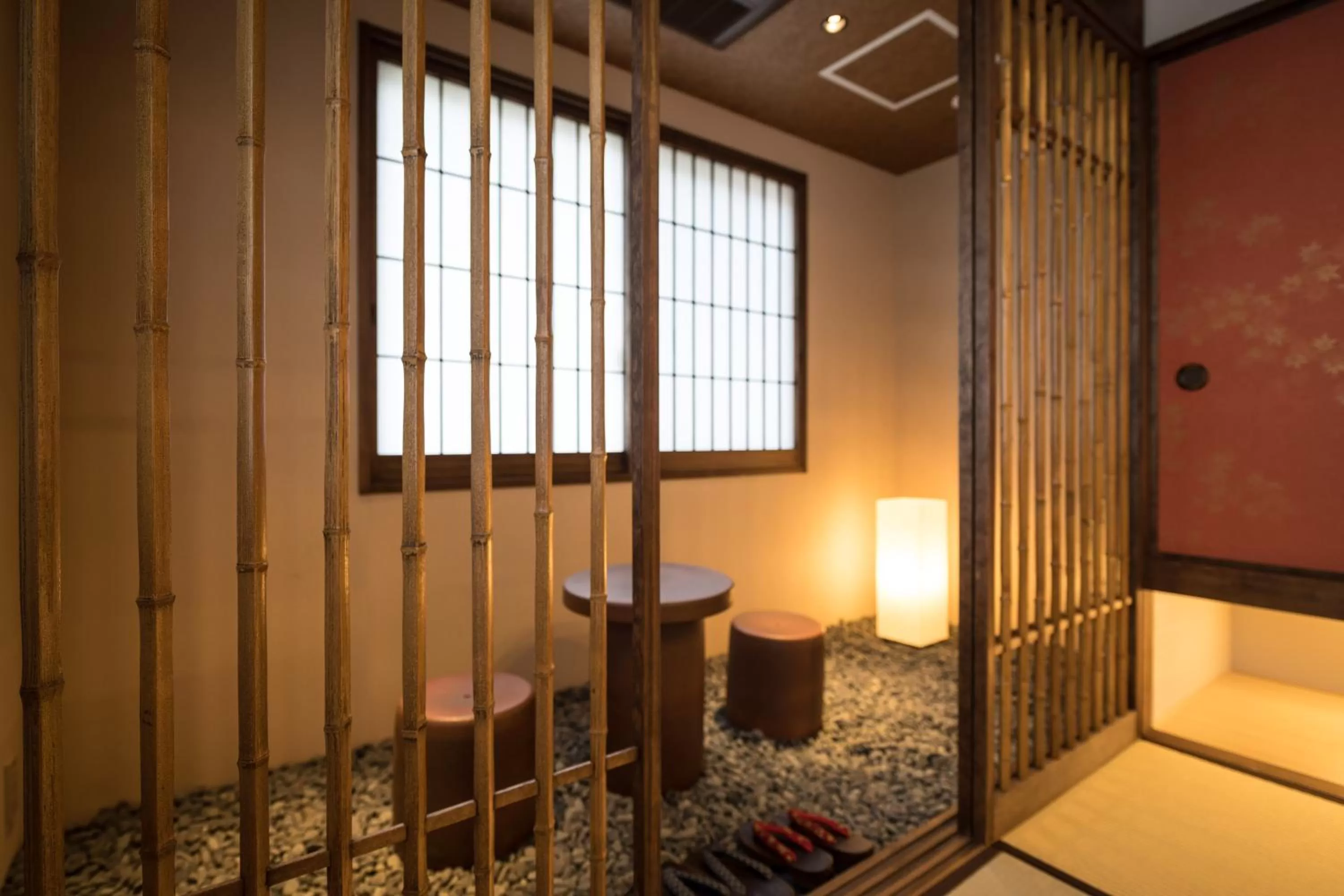 Seating area in HOTEL SHIKISAI KYOTO