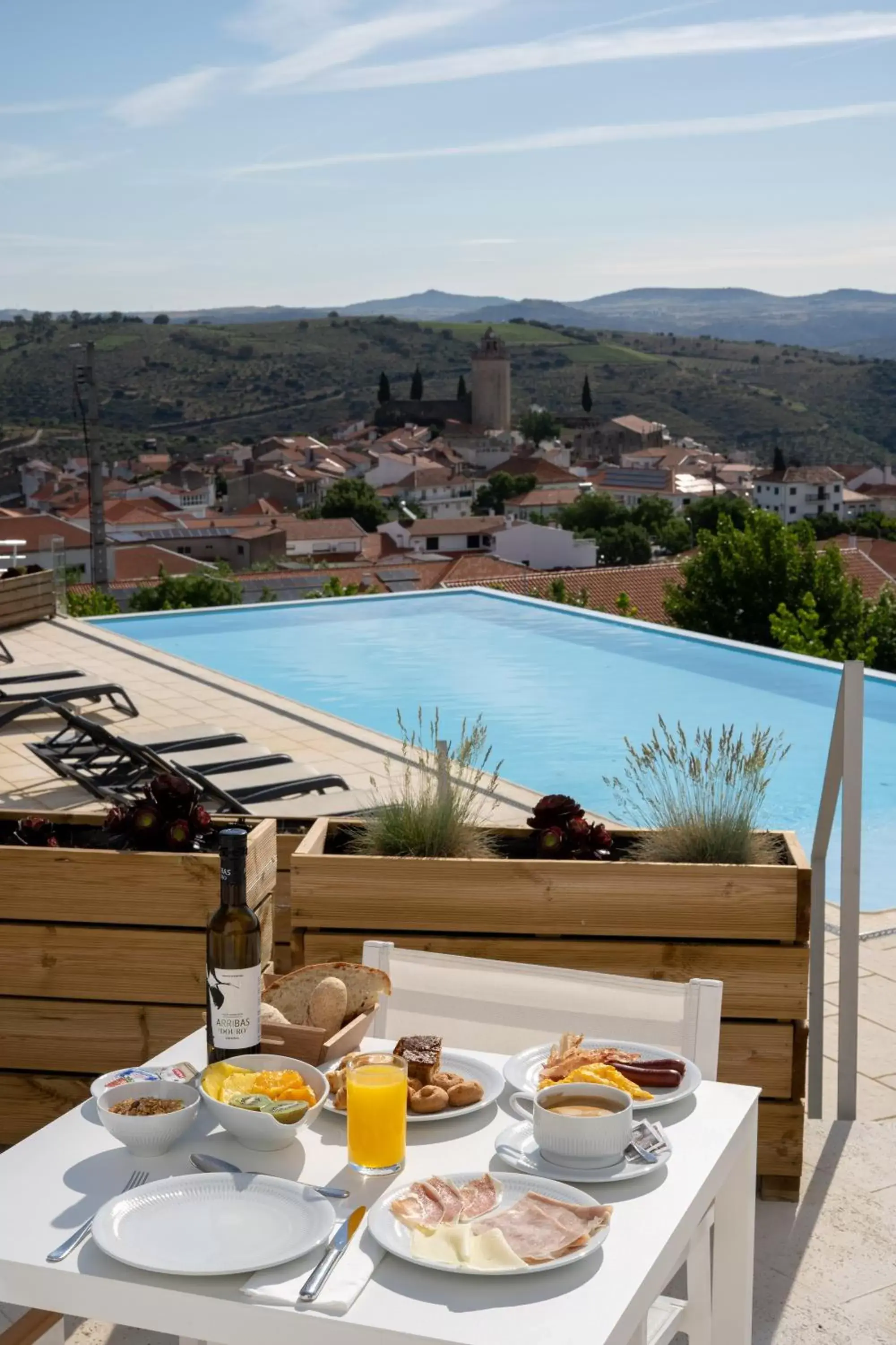 Pool View in Hotel Freixo Douro Superior