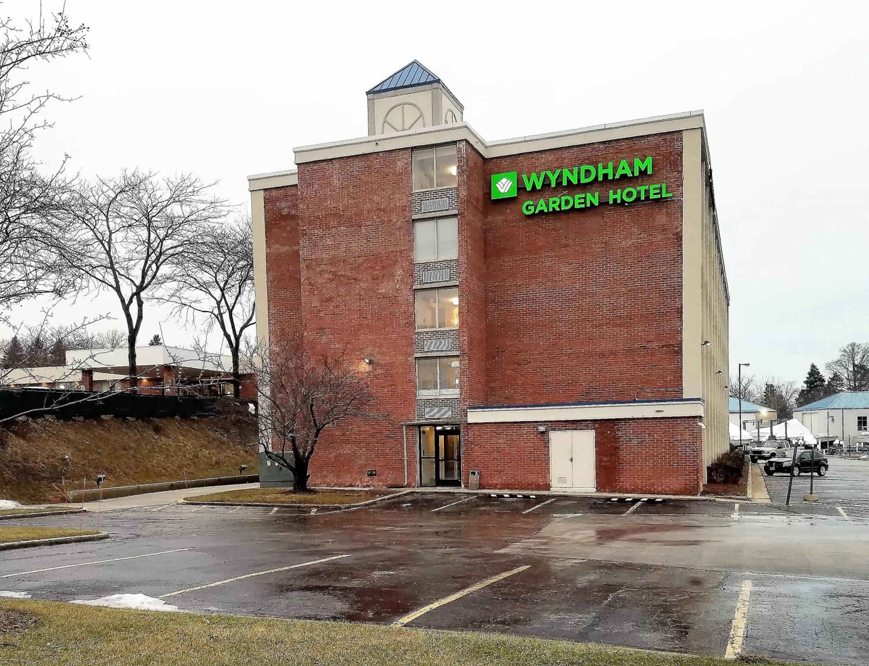 Property logo or sign in Wyndham Garden Kenosha Harborside