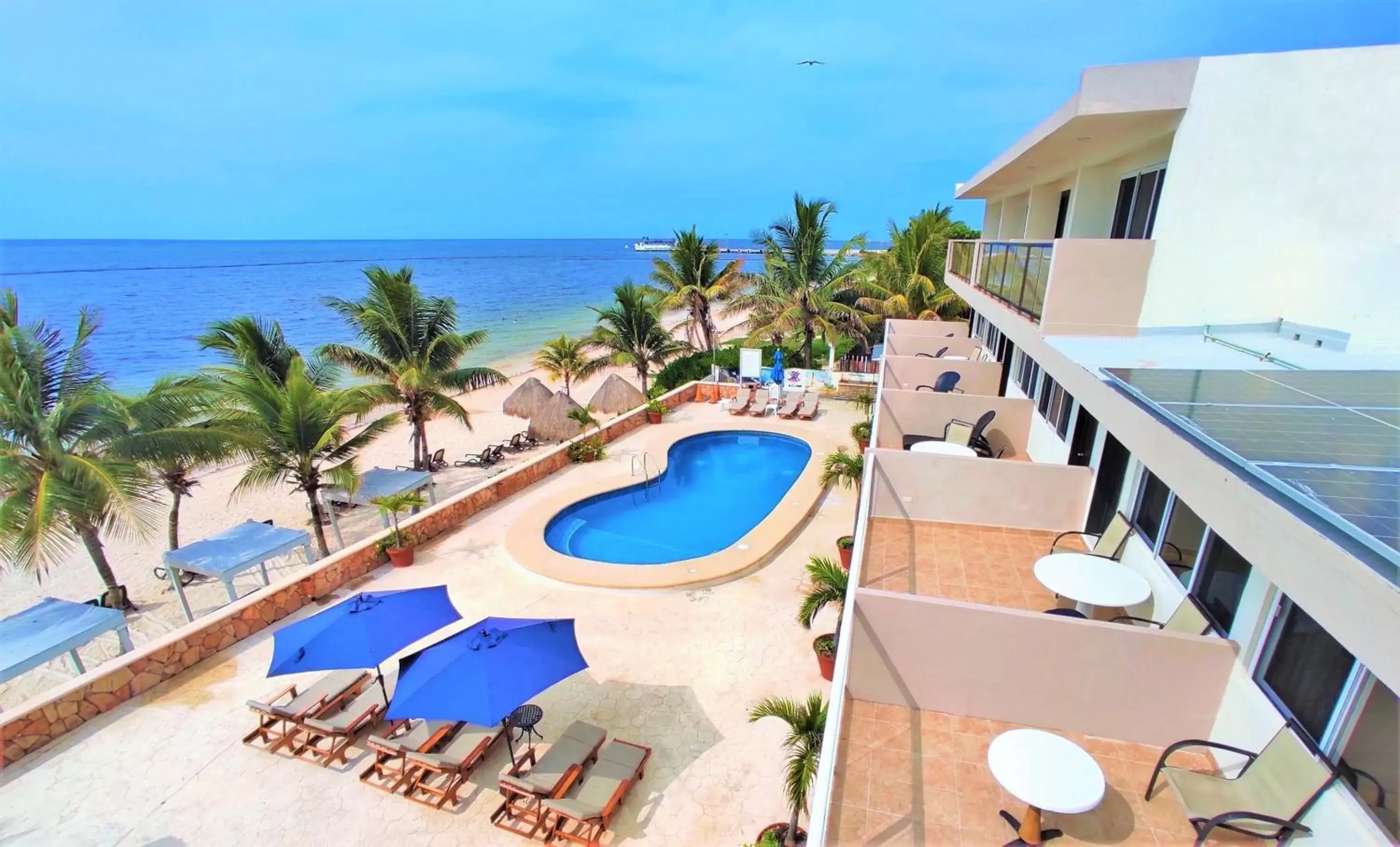 Property building, Pool View in Hacienda Morelos Beachfront Hotel