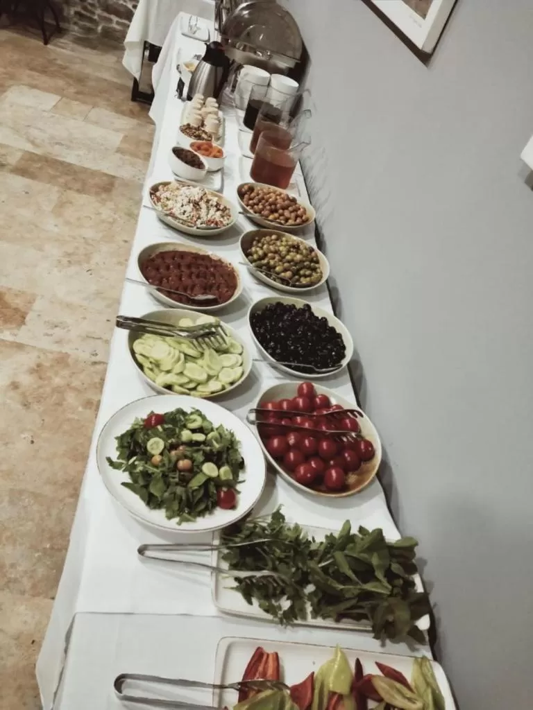 Buffet breakfast in L'Agora Old Town Hotel & Bazaar