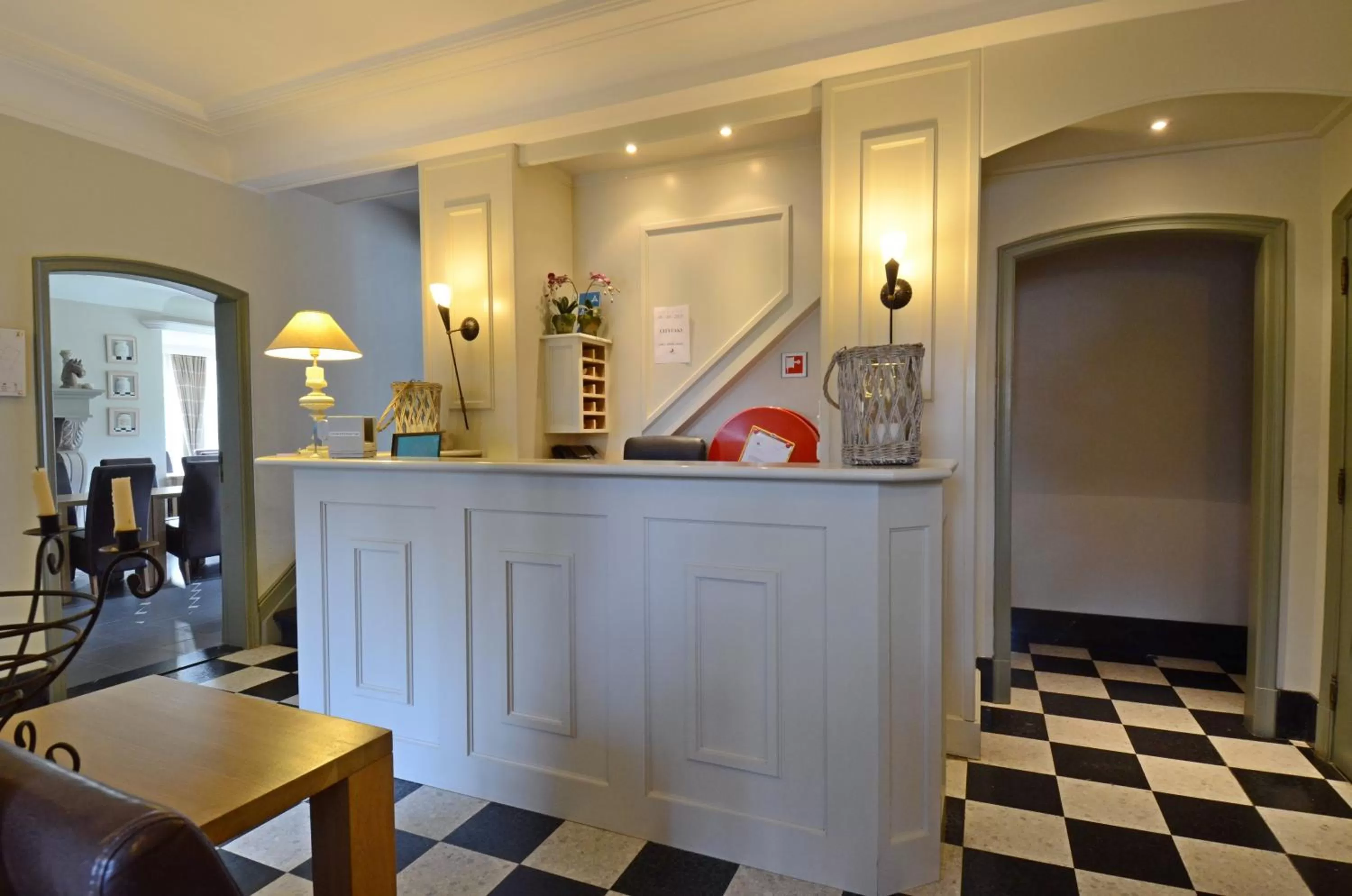 Lobby or reception in Hotel Malcot
