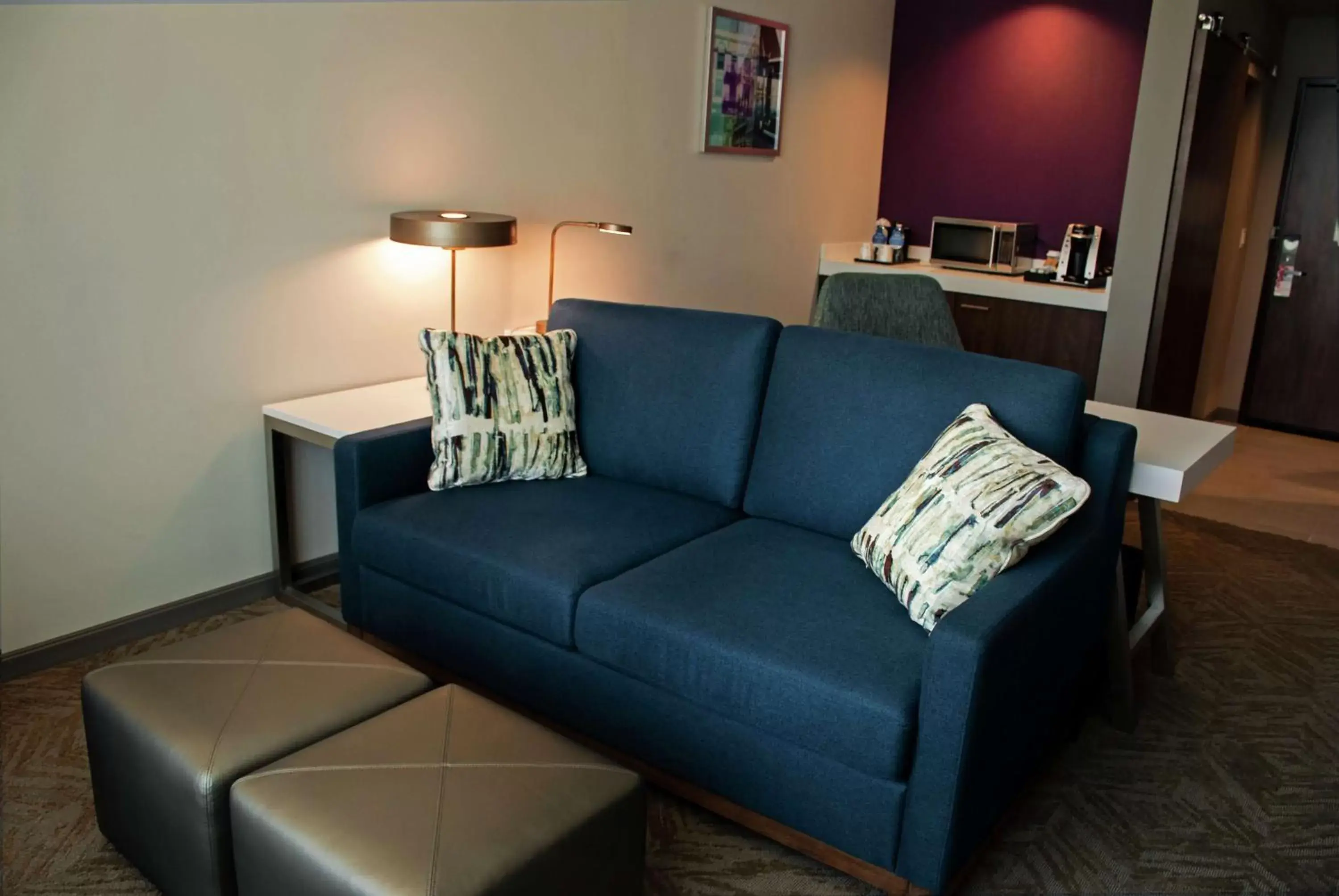 Living room, Seating Area in Hilton Garden Inn Dallas At Hurst Conference Center