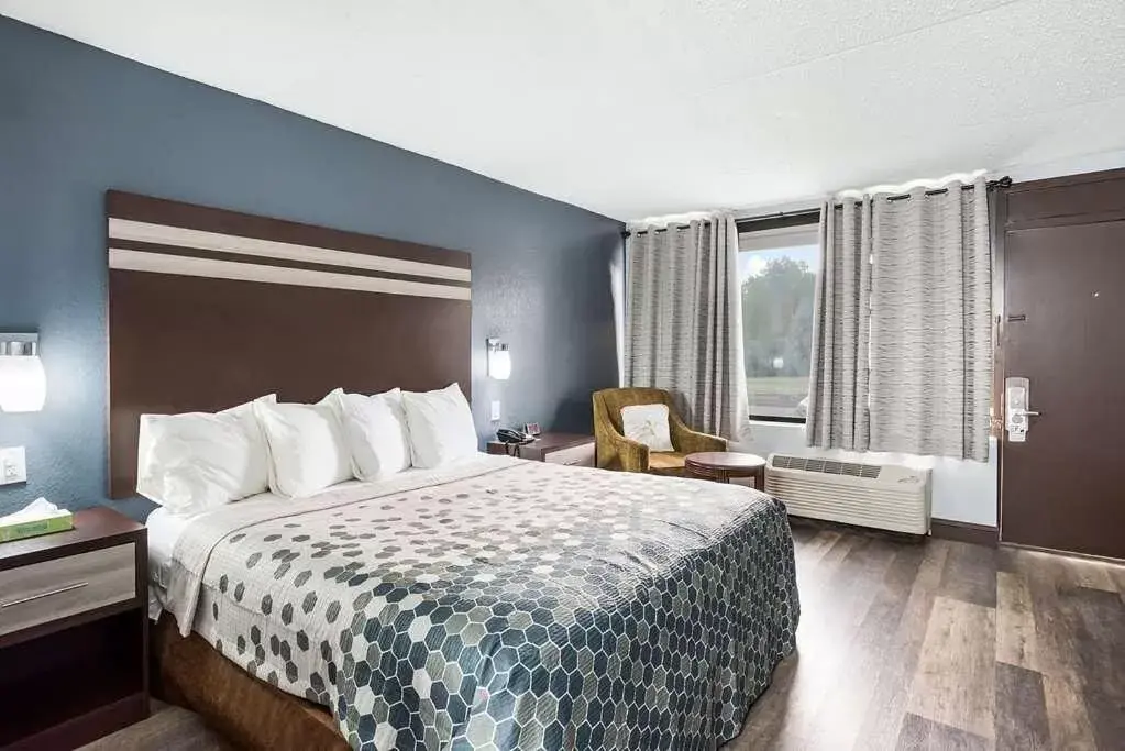 Bed in Red Carpet Inn & Suites NJ-73