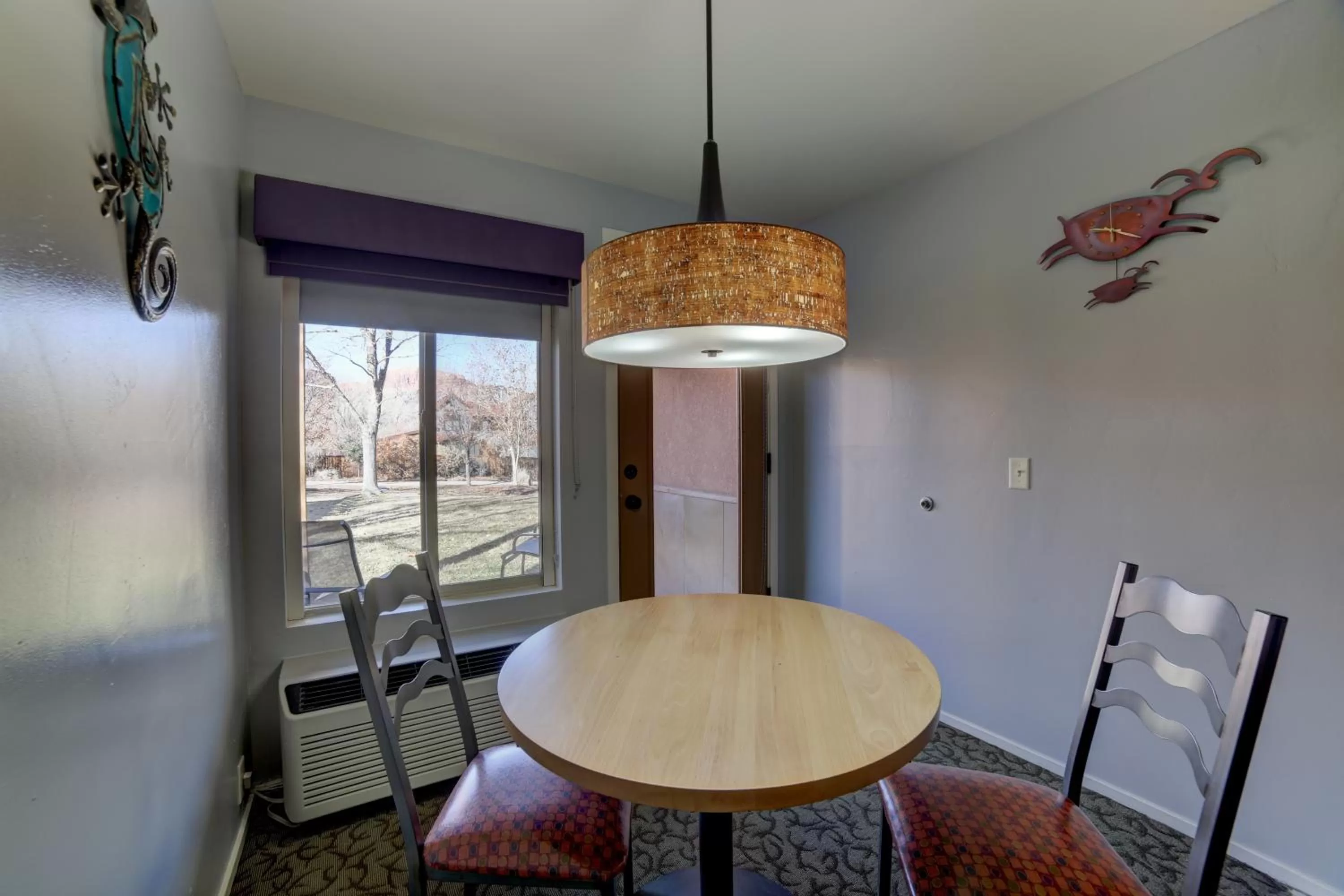 Dining area in The Gonzo Inn