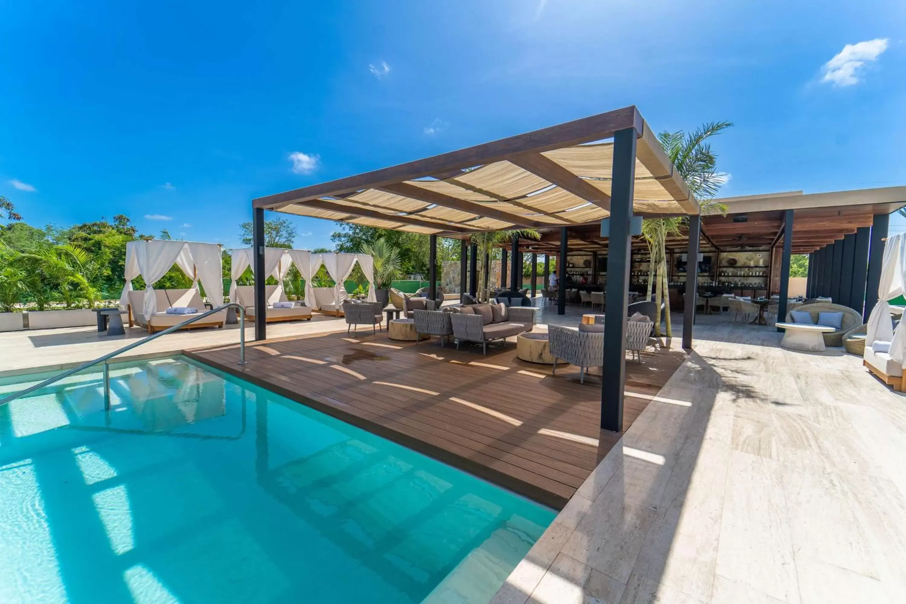 Lounge or bar, Swimming Pool in Hacienda Xcanatun, Angsana Heritage Collection