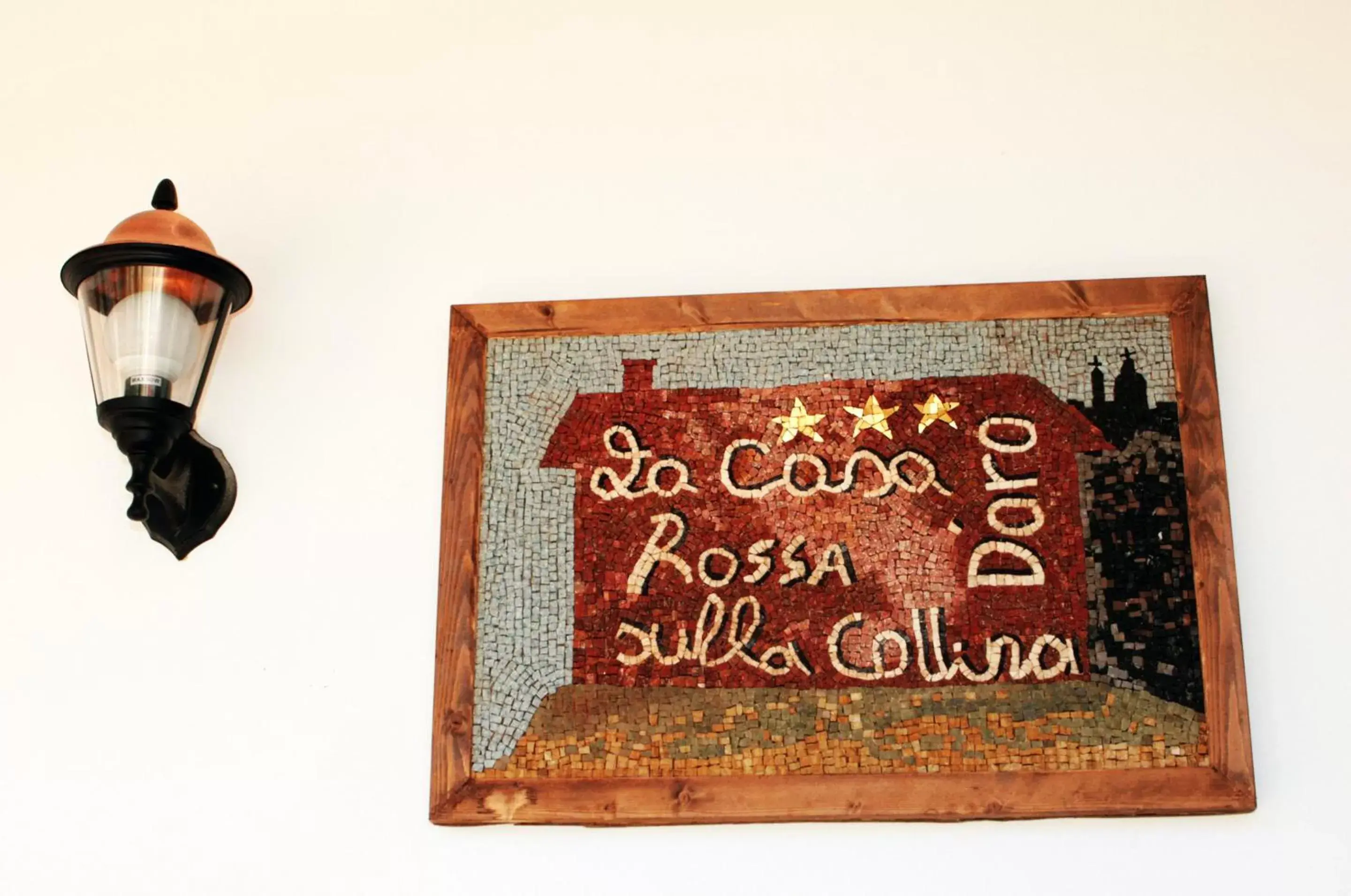 Decorative detail, Property Logo/Sign in La Casa Rossa Country House