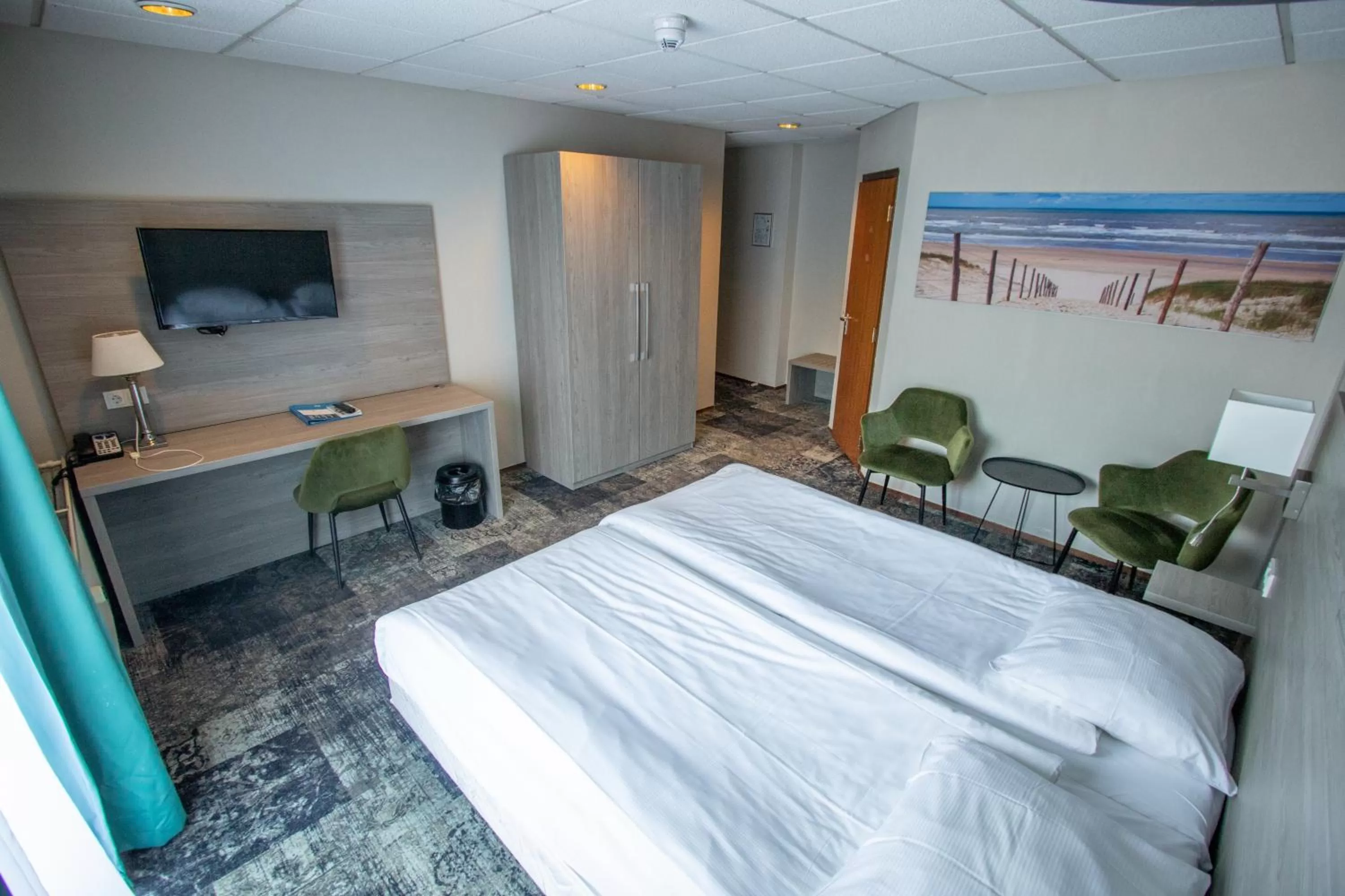 Bedroom, Bed in Fletcher Hotel Restaurant Marijke