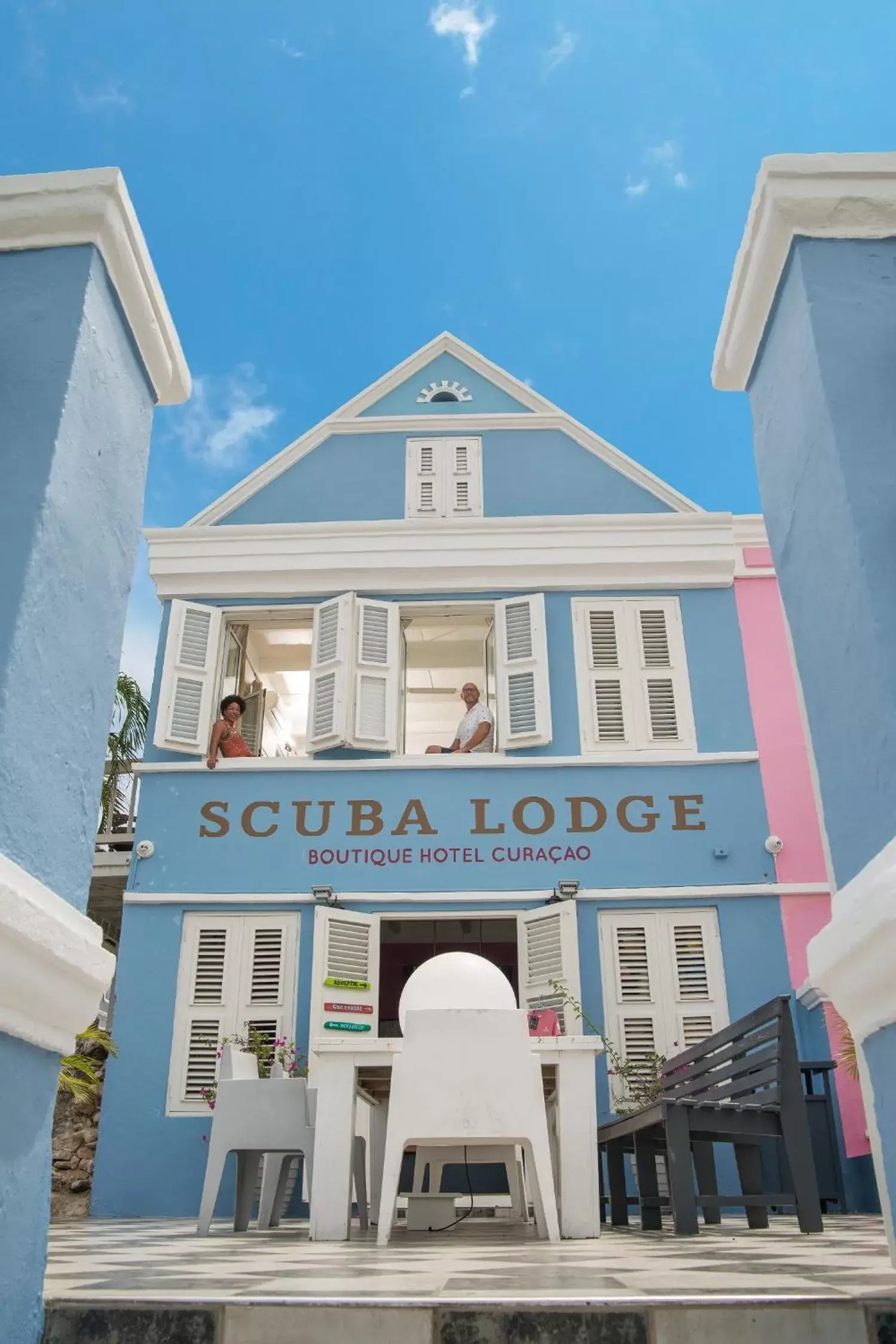 Facade/entrance, Property Building in Scuba Lodge & Suites