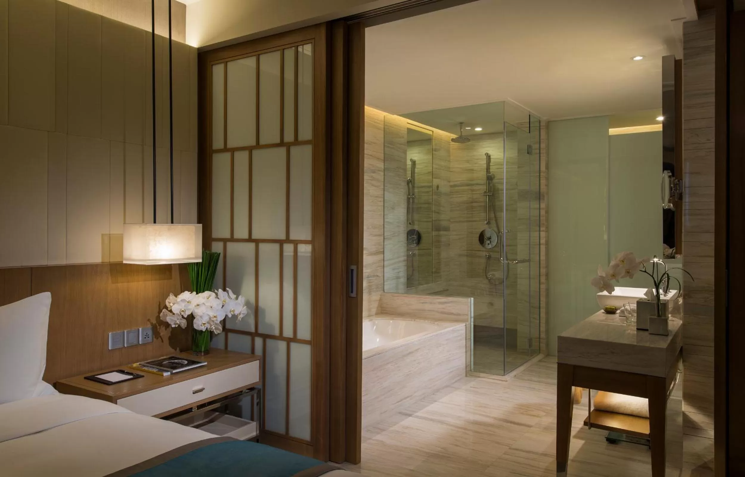 Bathroom, Bed in InterContinental Nha Trang by IHG