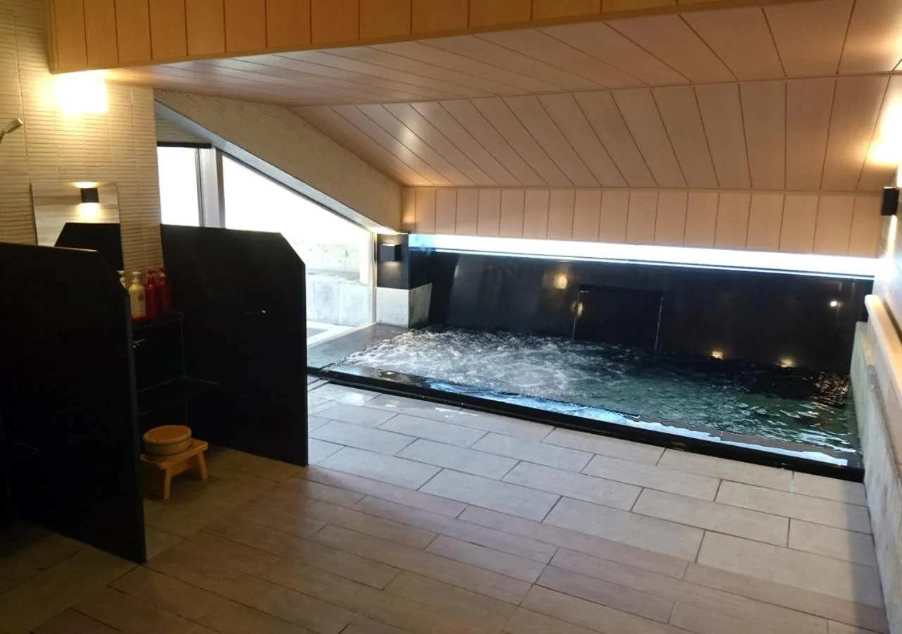 Hot Spring Bath in Hakone Hotel