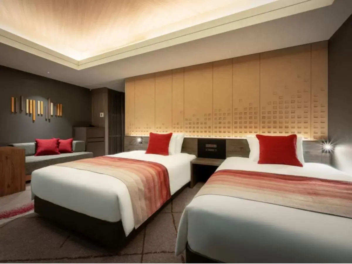 Superior Twin Room - Non-Smoking - South Tower in Hotel Metropolitan Yamagata Superior Twin Room - Non-Smoking - South Tower in Hotel Metropolitan Yamagata