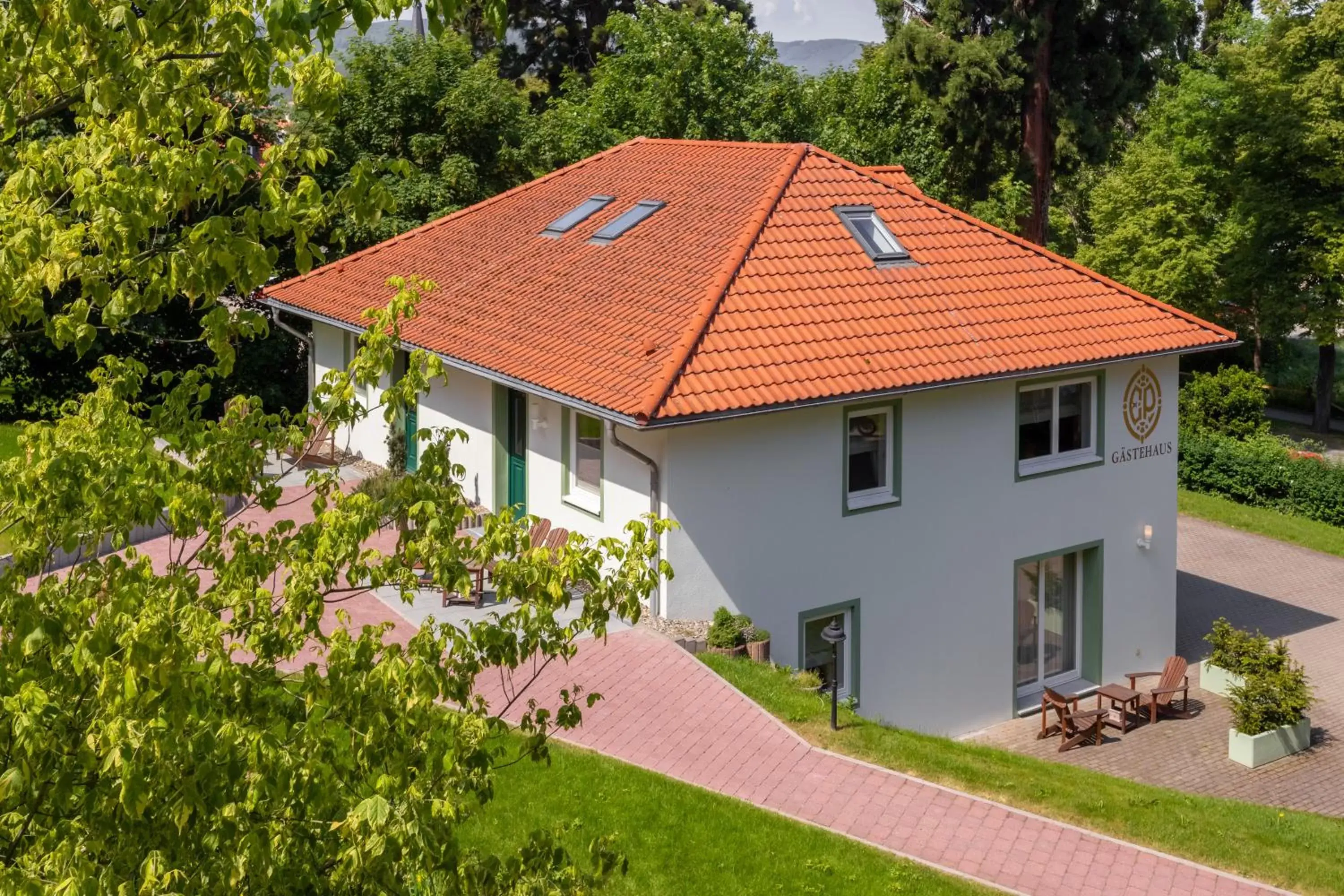 Bird's eye view, Property Building in Hotel Erbprinzenpalais