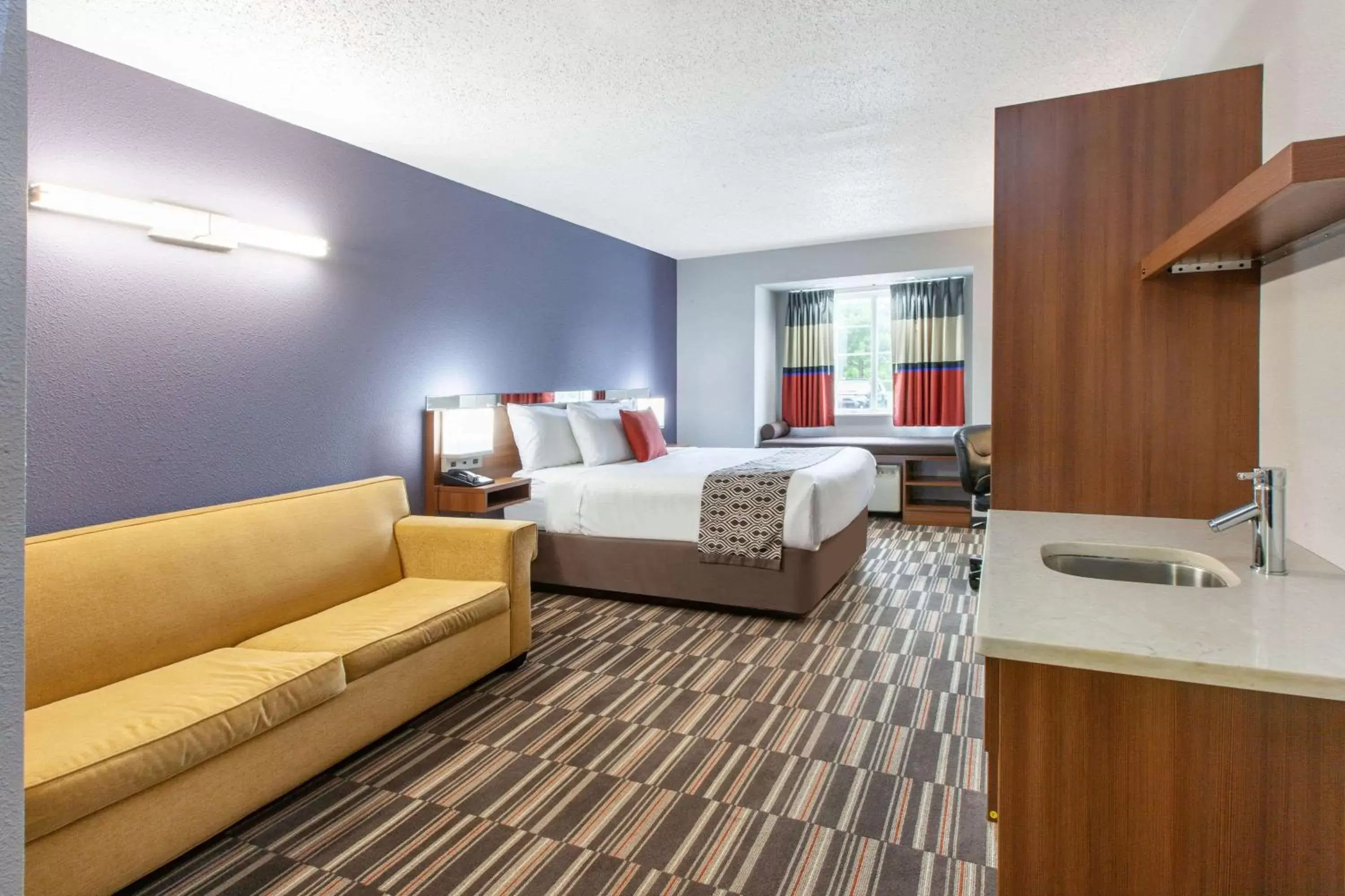 Photo of the whole room in Microtel Inn & Suites by Wyndham Pittsburgh Airport